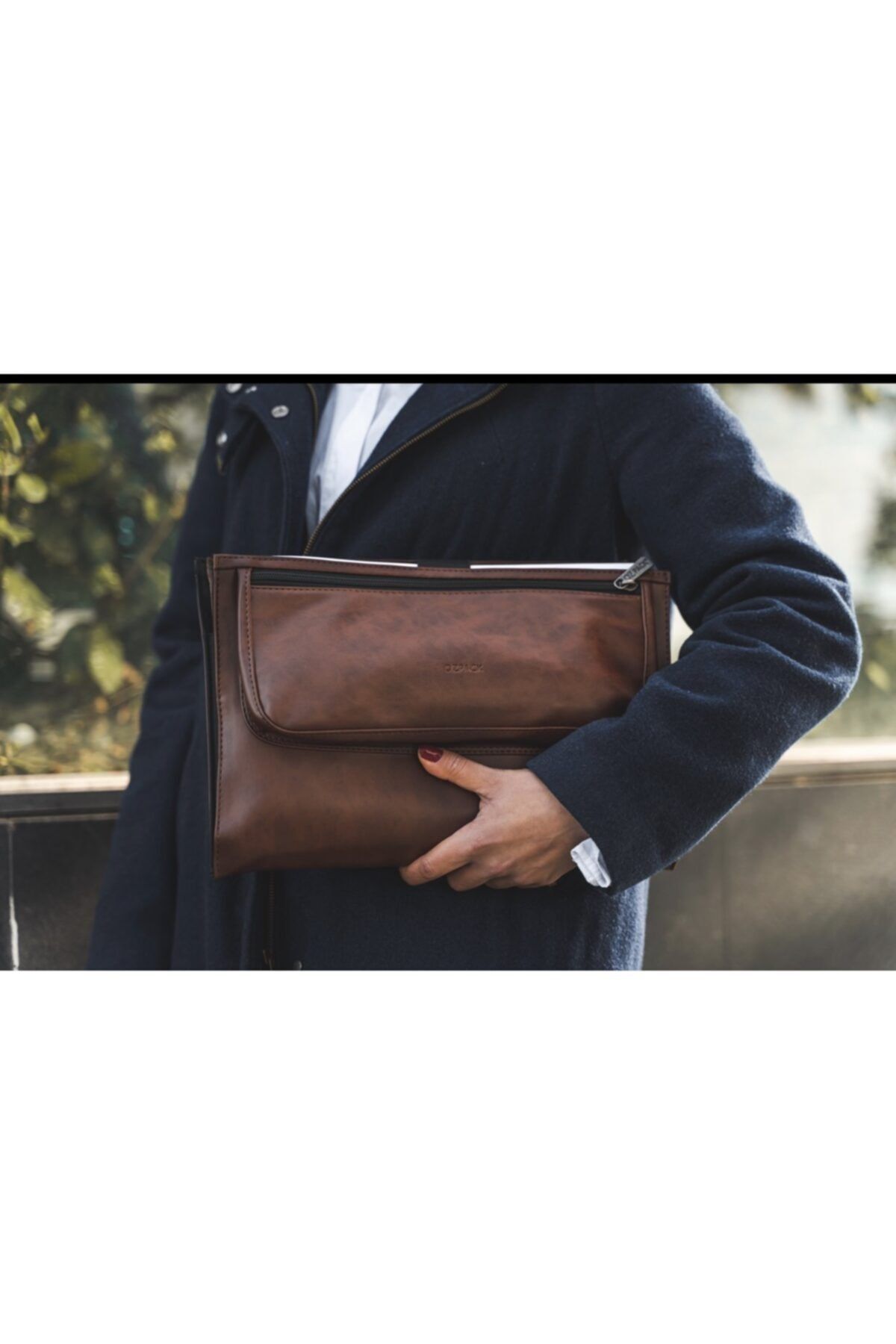 OZPACK Busıness Koyu Kahve Orta Laptop (Macbook Için De Uygundur)