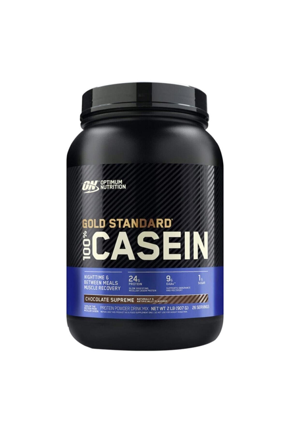 Optimum Nutrition Optimum Gold Standard Casein Protein Tozu 908 gr Çikolata Aromalı
