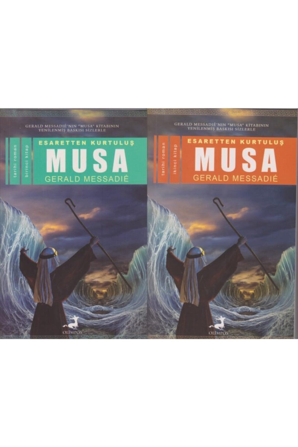 Ravza Yayınları Esaretten Kurtuluş Musa 1-2 Set Gerald Messadie