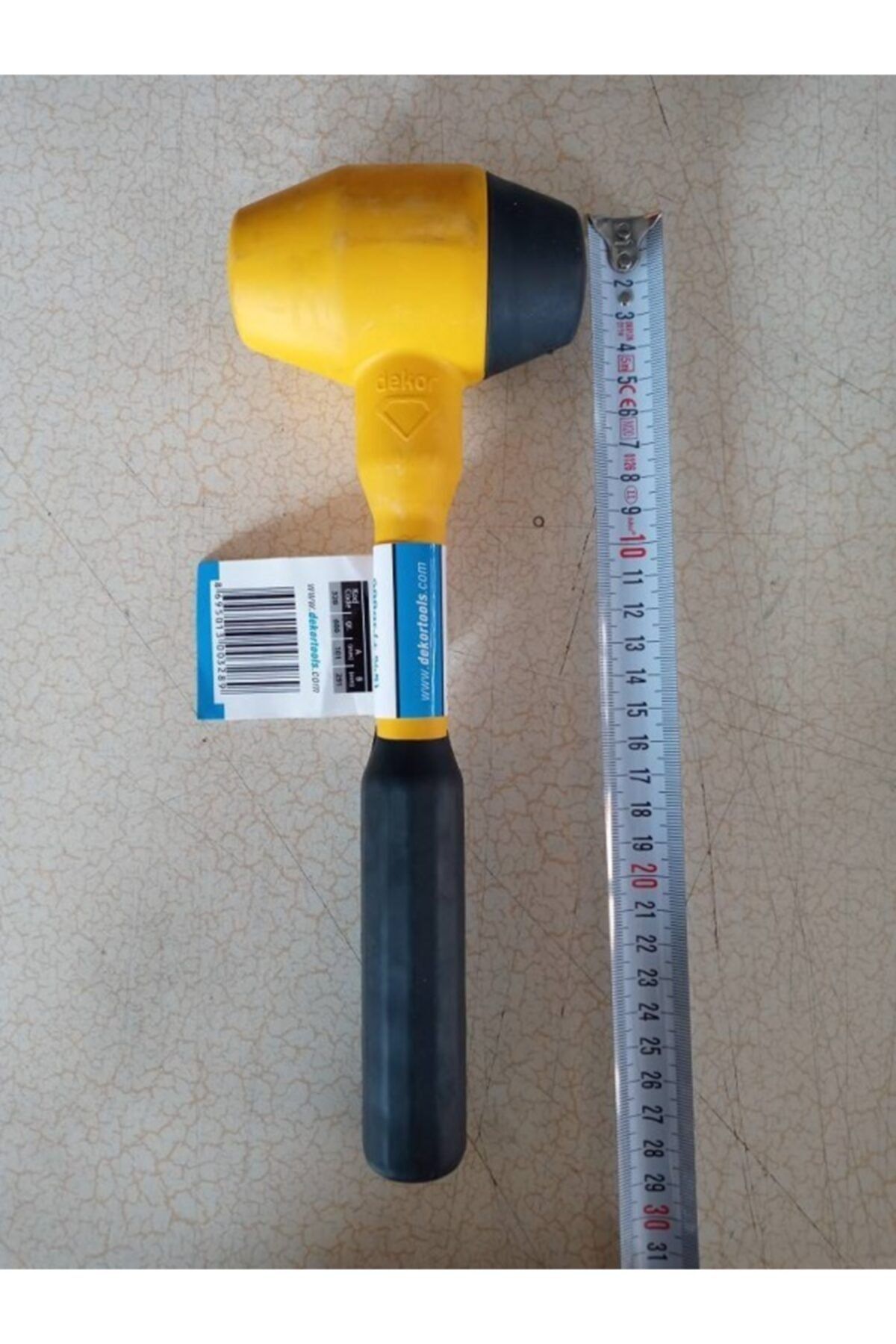 Dekor Lastik Tokmak 600 Gr