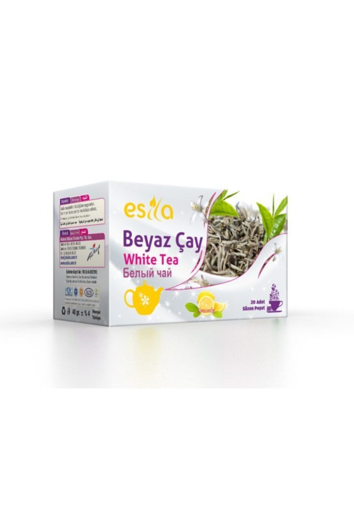 ESİLA Beyazçay 20li Süzen Poşet