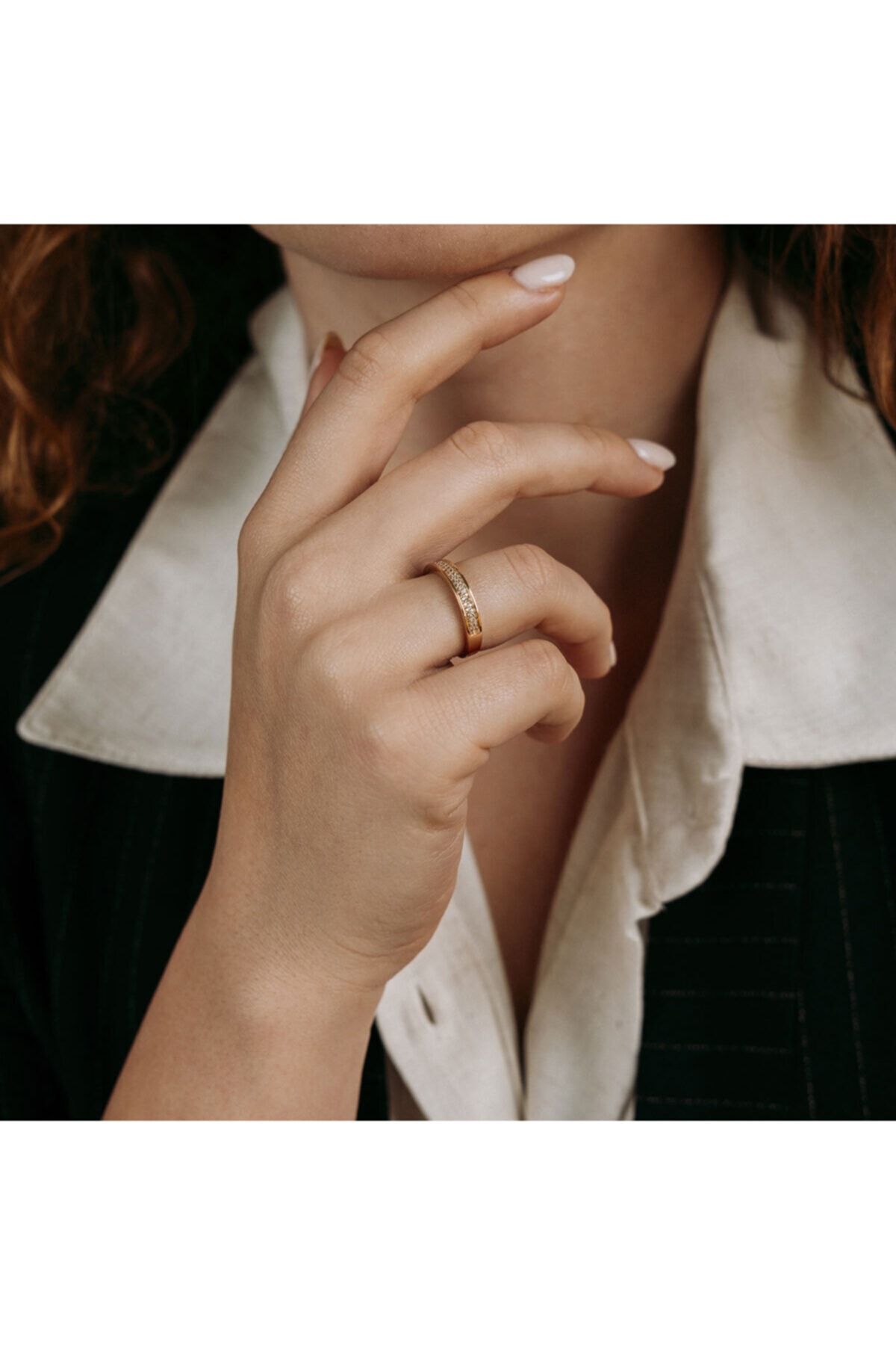 Siena 14 Ayar Yarım Tur Alyans Modeli Yüzük