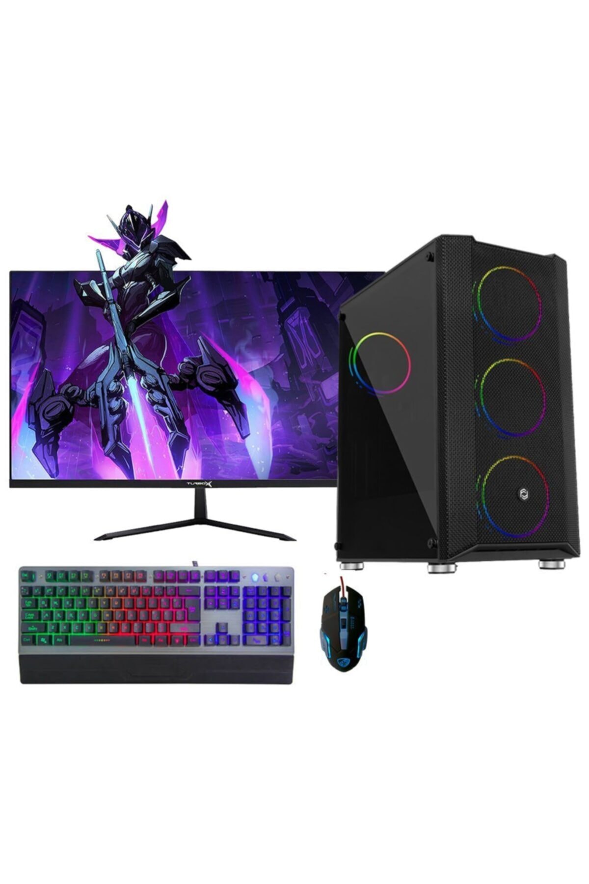 DRAGOS DRx244 i5 10400F 16GB Ram 256GB M.2 NVMe 4GB GTX1050Ti 23.8\
