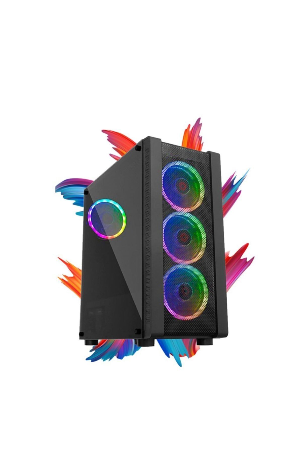 TURBOX Tx723 i7 2600 8GB Ram 128GB SSD 1TB HDD 4GB RX550 Masaüstü Oyun Bilgisayarı