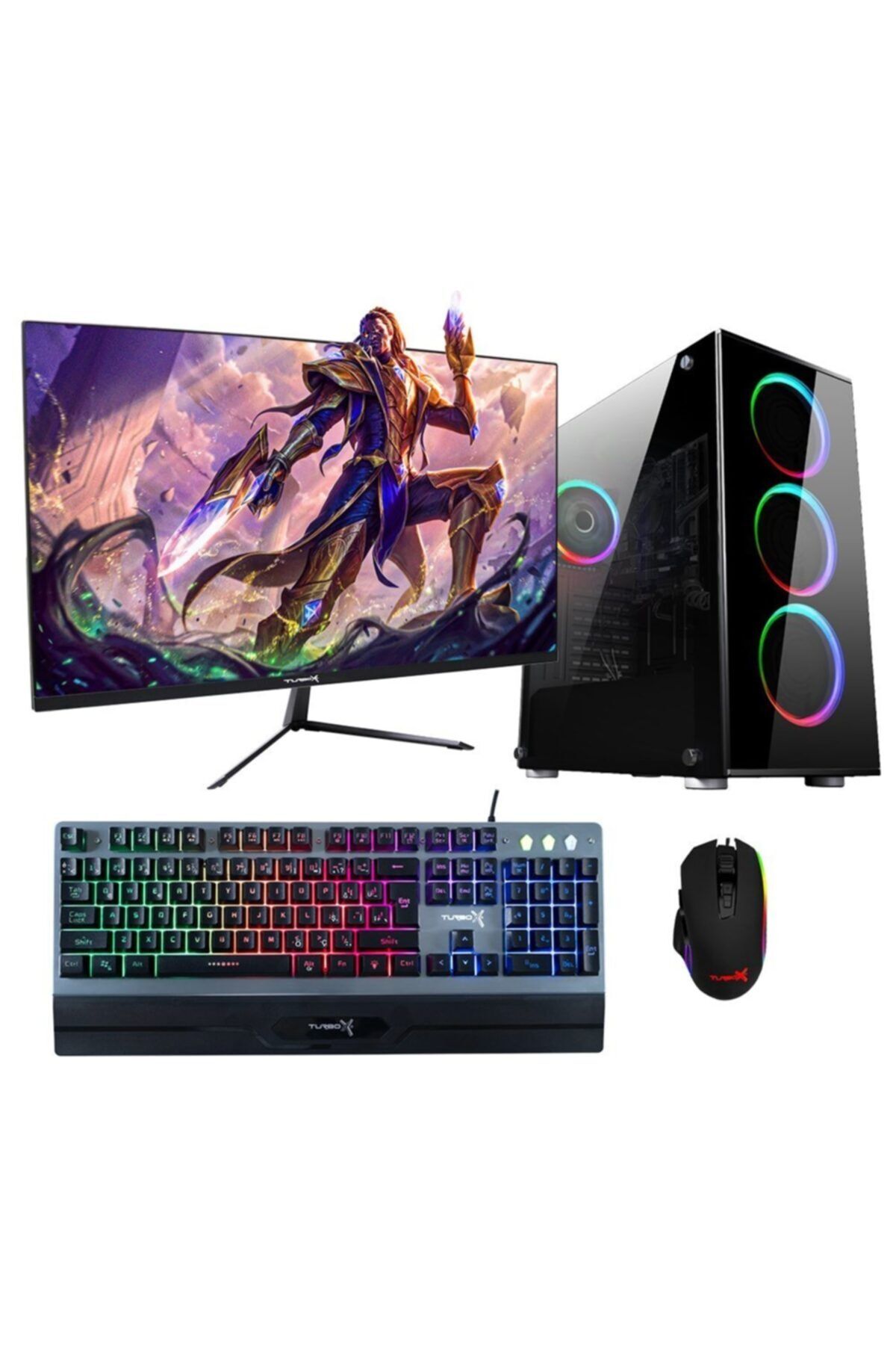 DRAGOS DRx624 i3 10100F 16GB Ram 480GB SSD 4GB GTX1650 23.8\