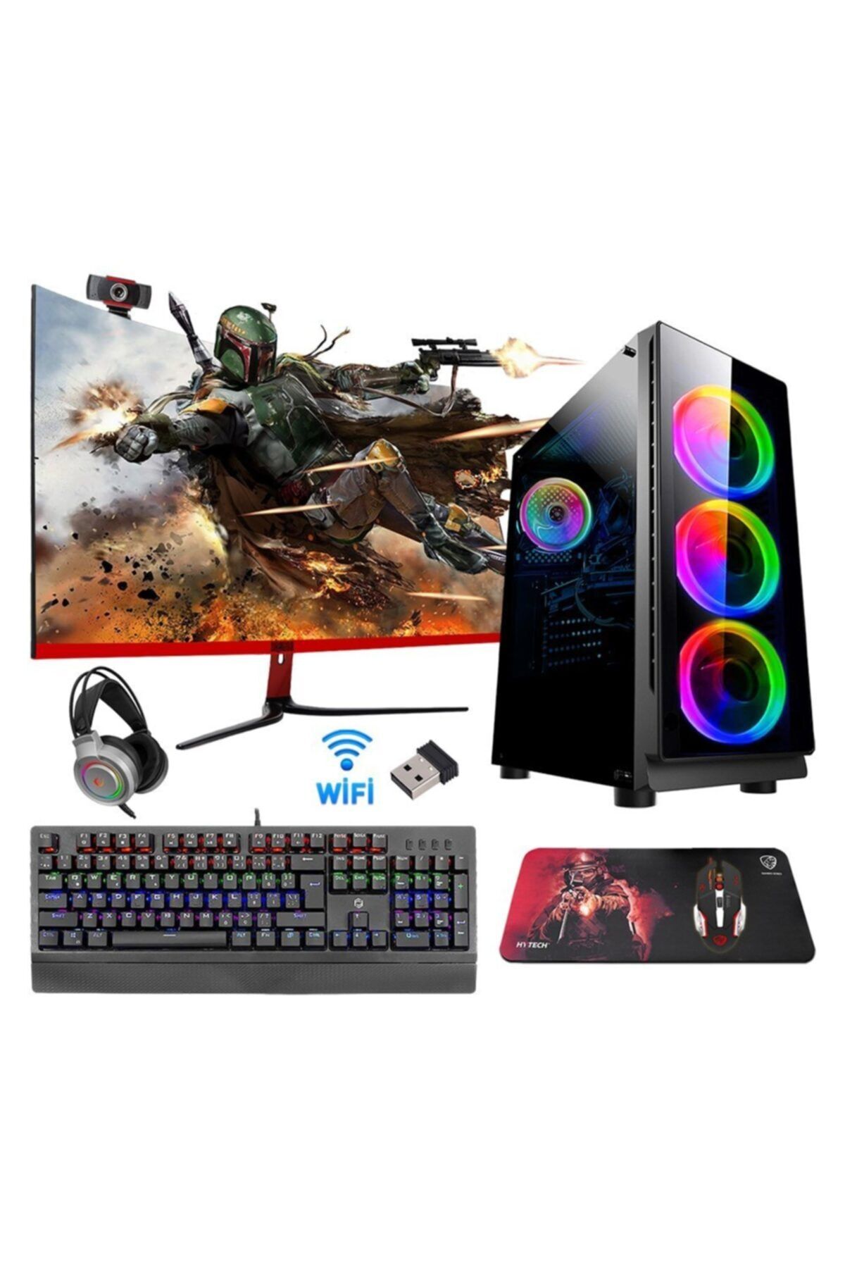 TURBOX Tx41 i5 3470 16GB Ram 256GB SSD 4GB RX550 27\