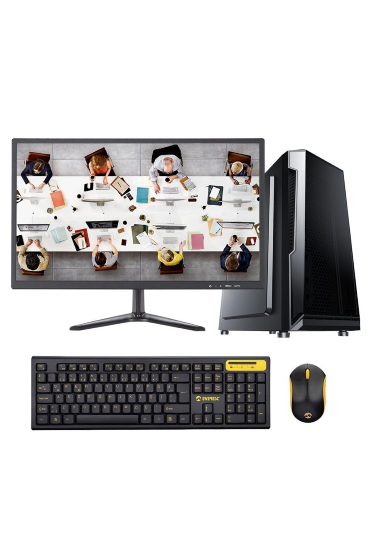 TURBOX Tx856 i3 2100 4GB Ram 128GB SSD 20\