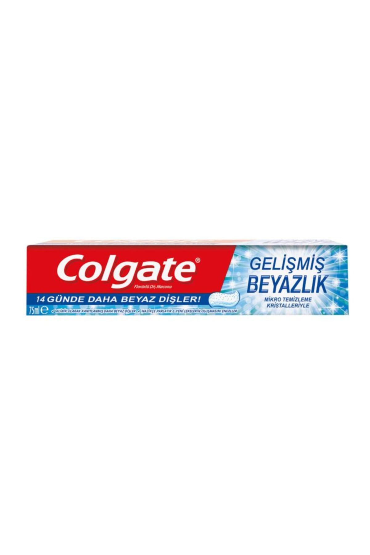 Colgate Diş Macunu Gelişmiş Beyazlık 75ml X 12 Adet