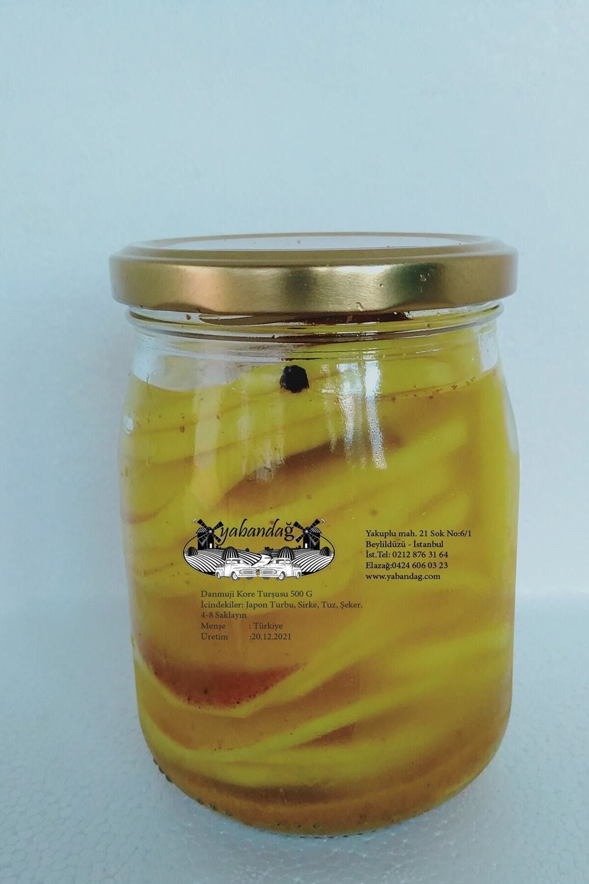 Yabandağ Danmuji Kore Turşusu Japor Turpbu 500 G Yuvarlak