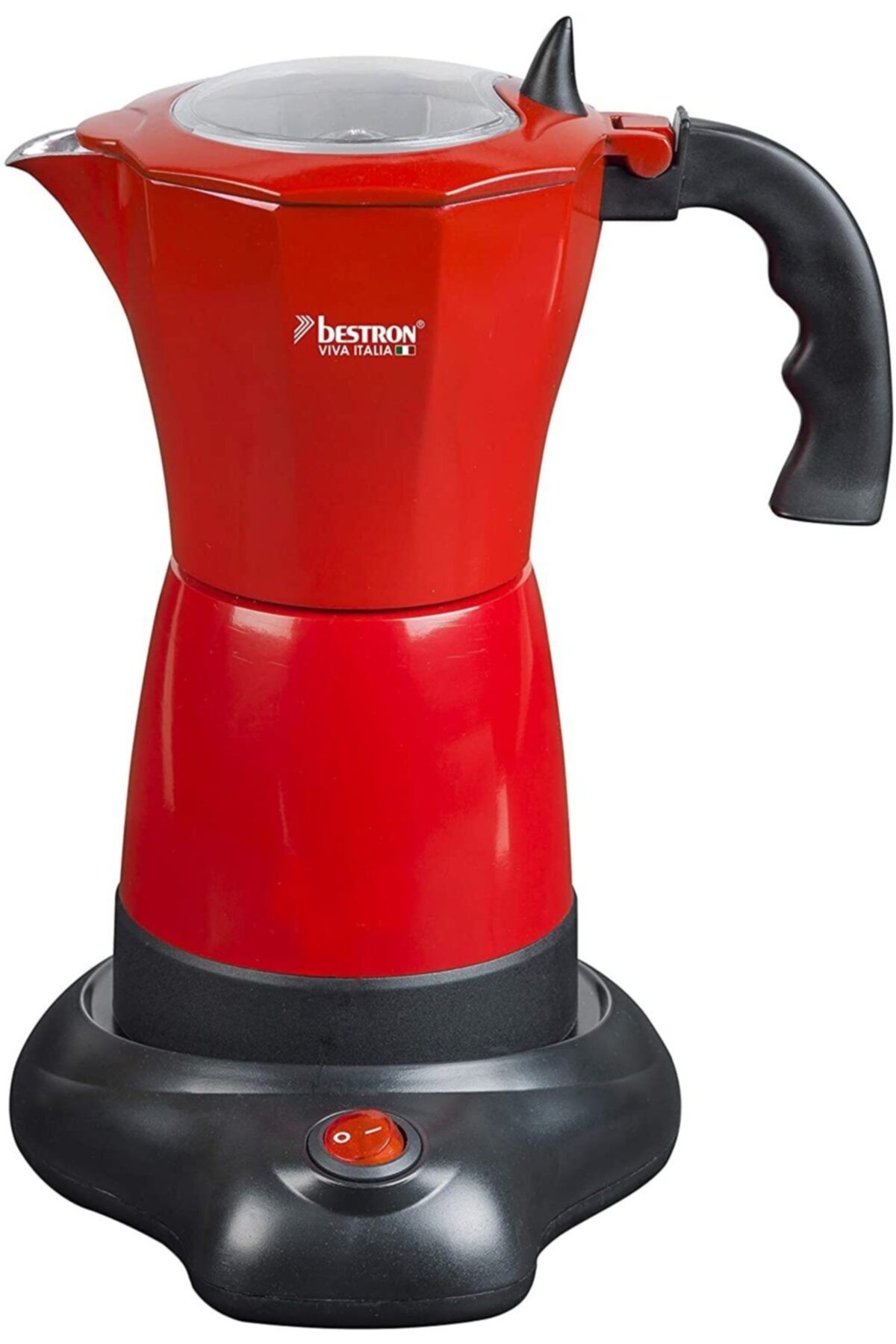 bestron Aes480 Espresso Makinesi, 480 W, Kırmızı