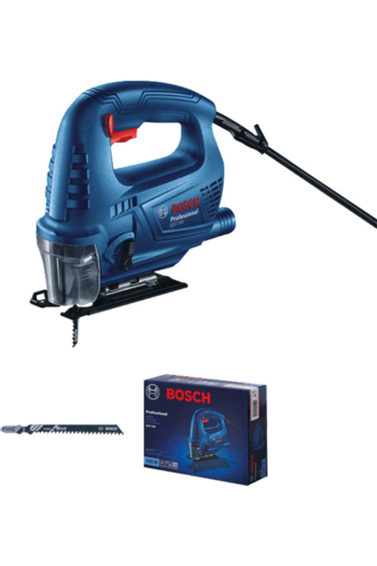 Bosch Gst 700 Dekupaj Testresi + Dekupaj Bıçağı (t111c) 500 W
