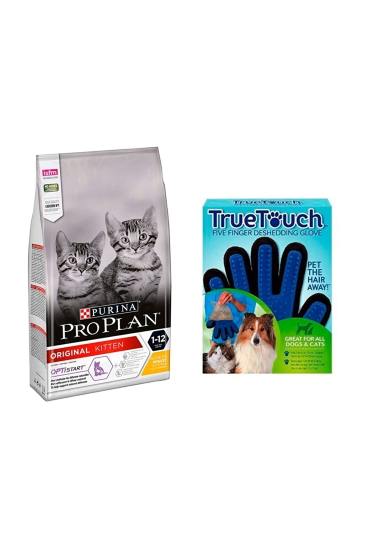 Proplan Yavru Kedi Maması ve Kedi Tüy Toplama Eldiveni