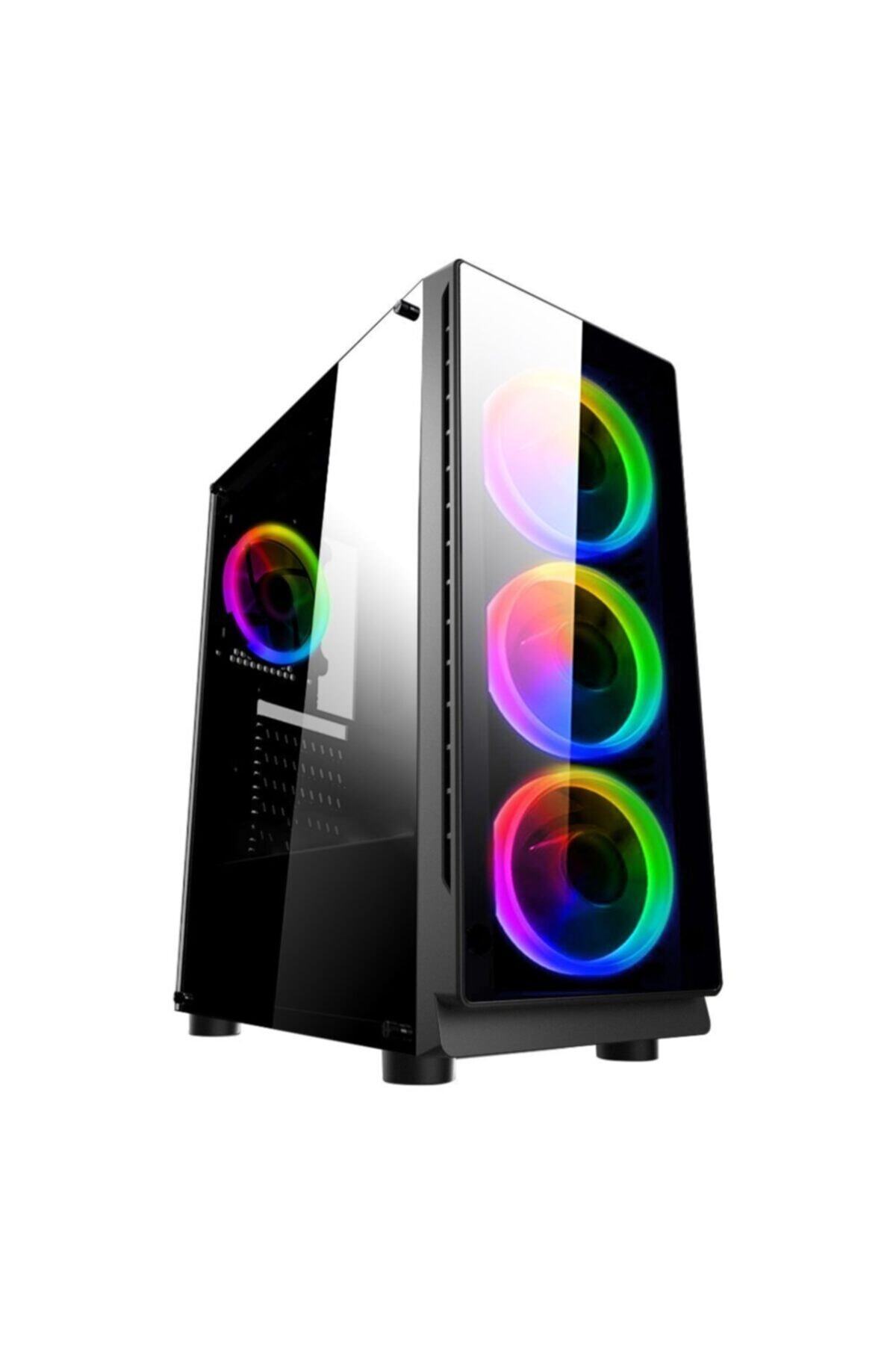 TURBOX Tx742 i5 3470 8GB Ram 256GB SSD 500GB HDD 4GB RX550 Masaüstü Oyun Bilgisayarı
