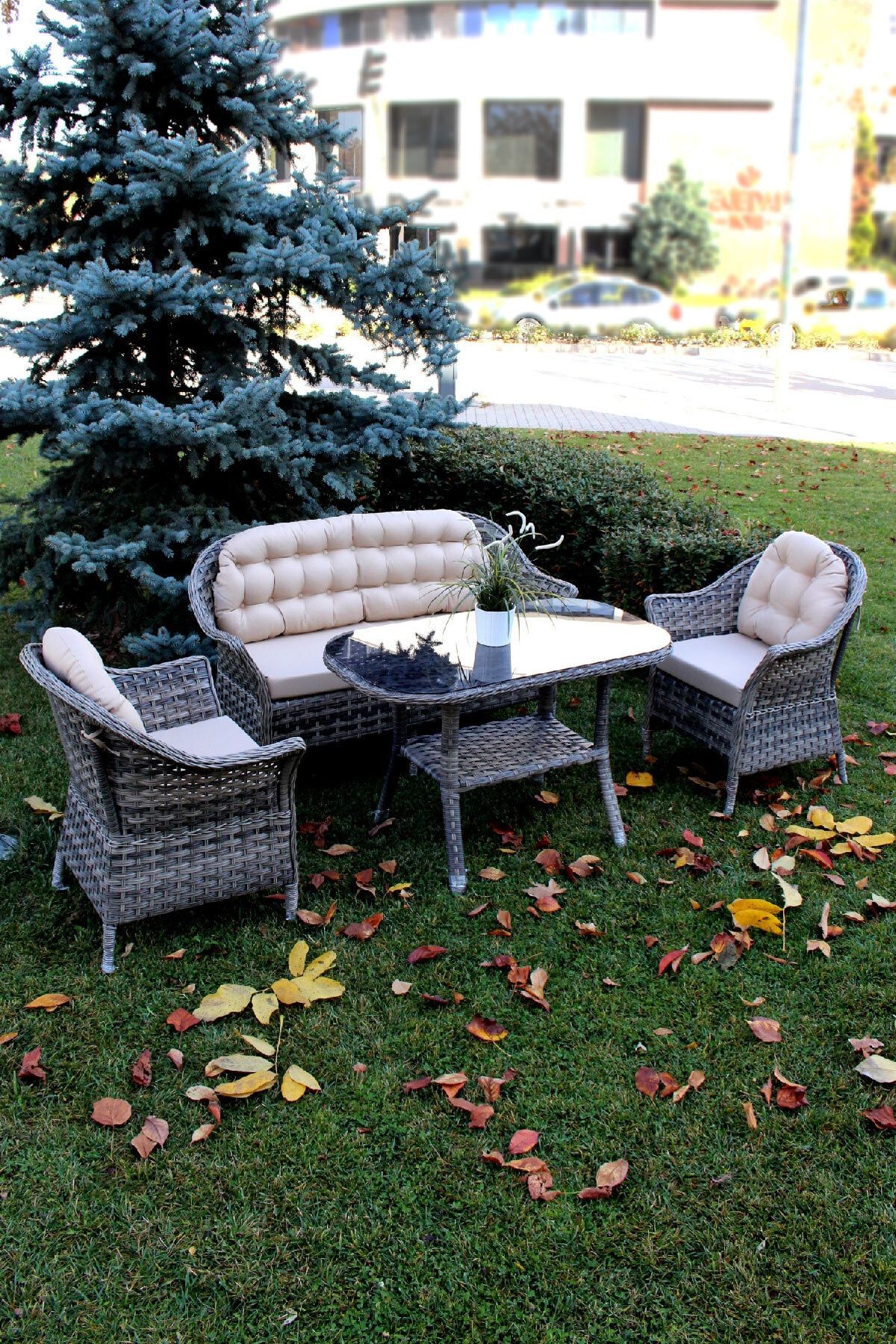 Flexy Garden Orkide 2li Oturma Grubu 708