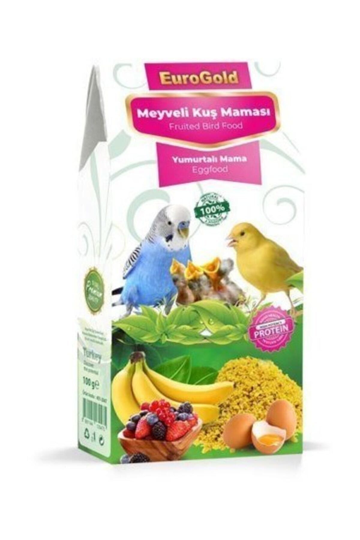 EuroGold Meyveli Yumurtalı Kuş Maması 100 gr