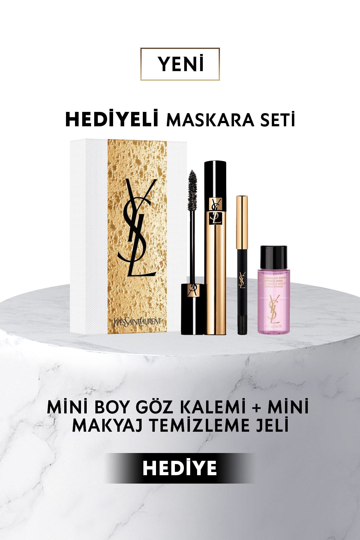 Yves Saint Laurent Mascara Volume Effet Faux Cils Radical Makyaj Seti 3614273609890
