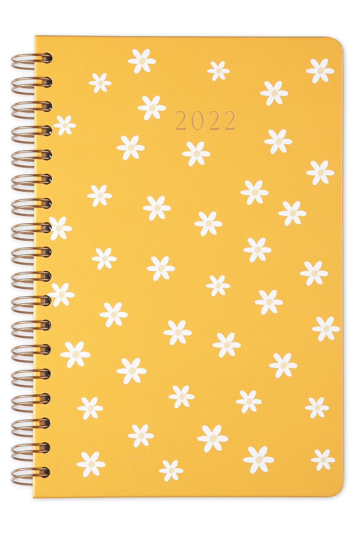 Matt Notebook 2022 Günlük Ajanda Papatya Sarı