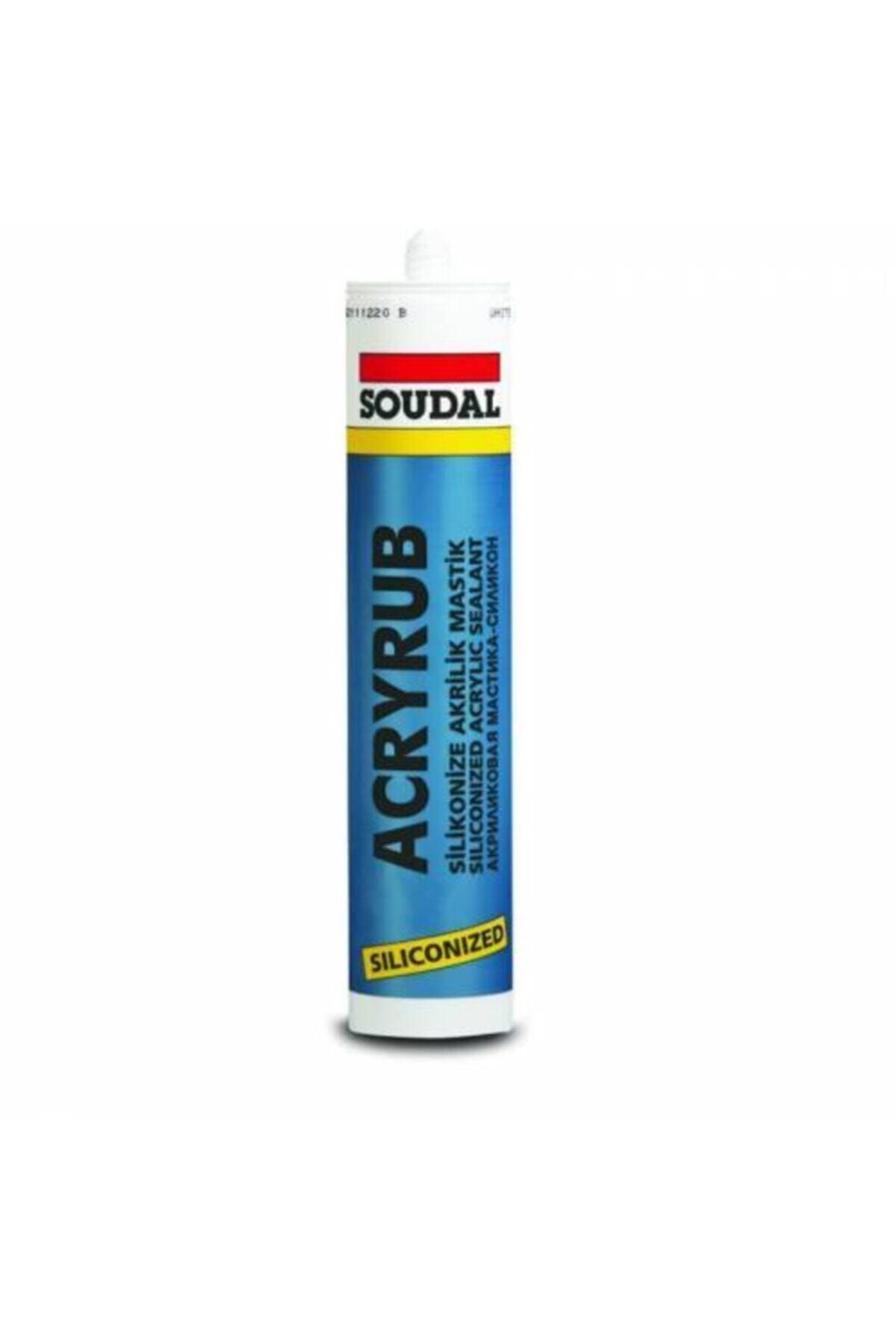 Soudal Acryrub Silikonize Mastik 310 ml Bronz