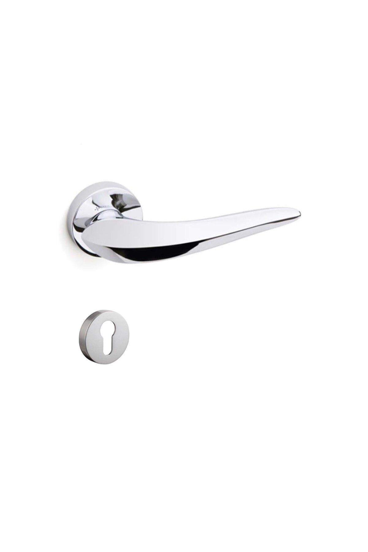 System -bıanca Krom Oda Rozetli Kapı Kolu - Ha172ro12ncr