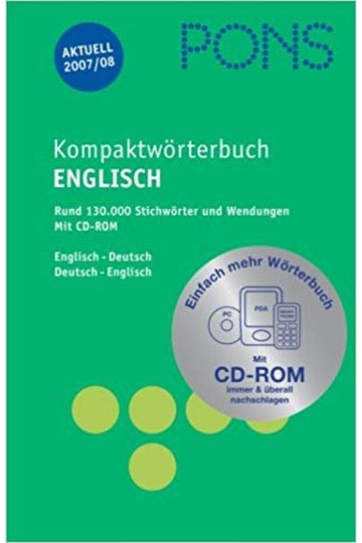 Pons Kompaktwörterbuch Englisch Deutsch