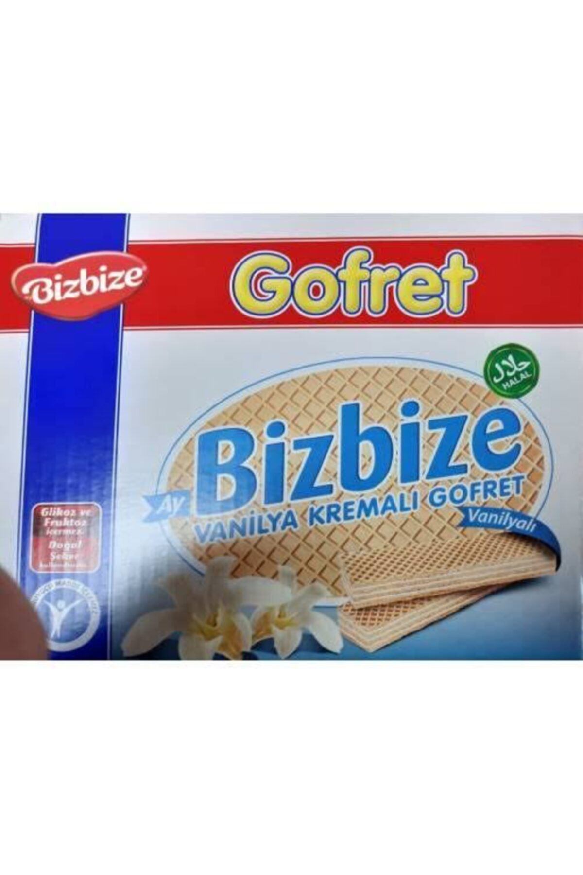 Bizbize Vanilya Kremalı Gofret 1020 gr