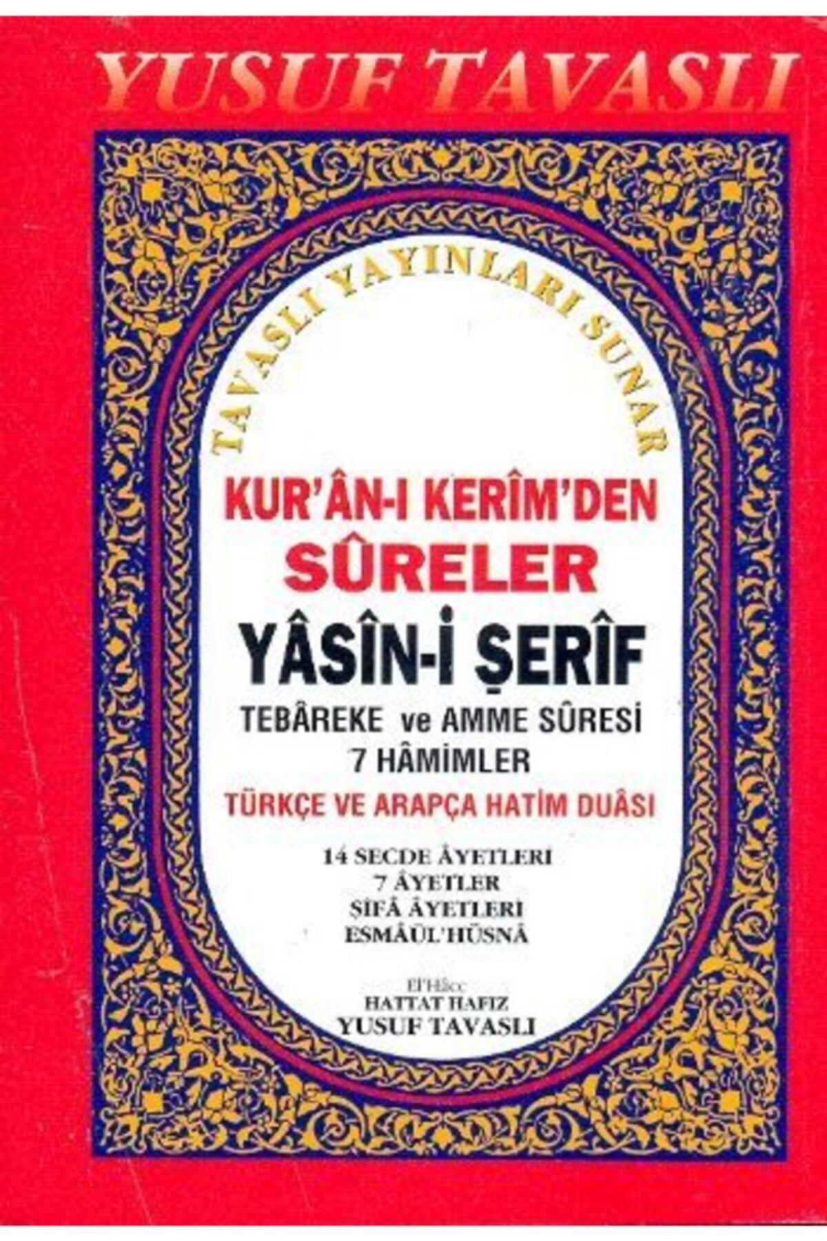Tavaslı Yayınları Kur’an-ı Kerim’den Sureler - Yasin-i Şerif (cep Boy) (c30)
