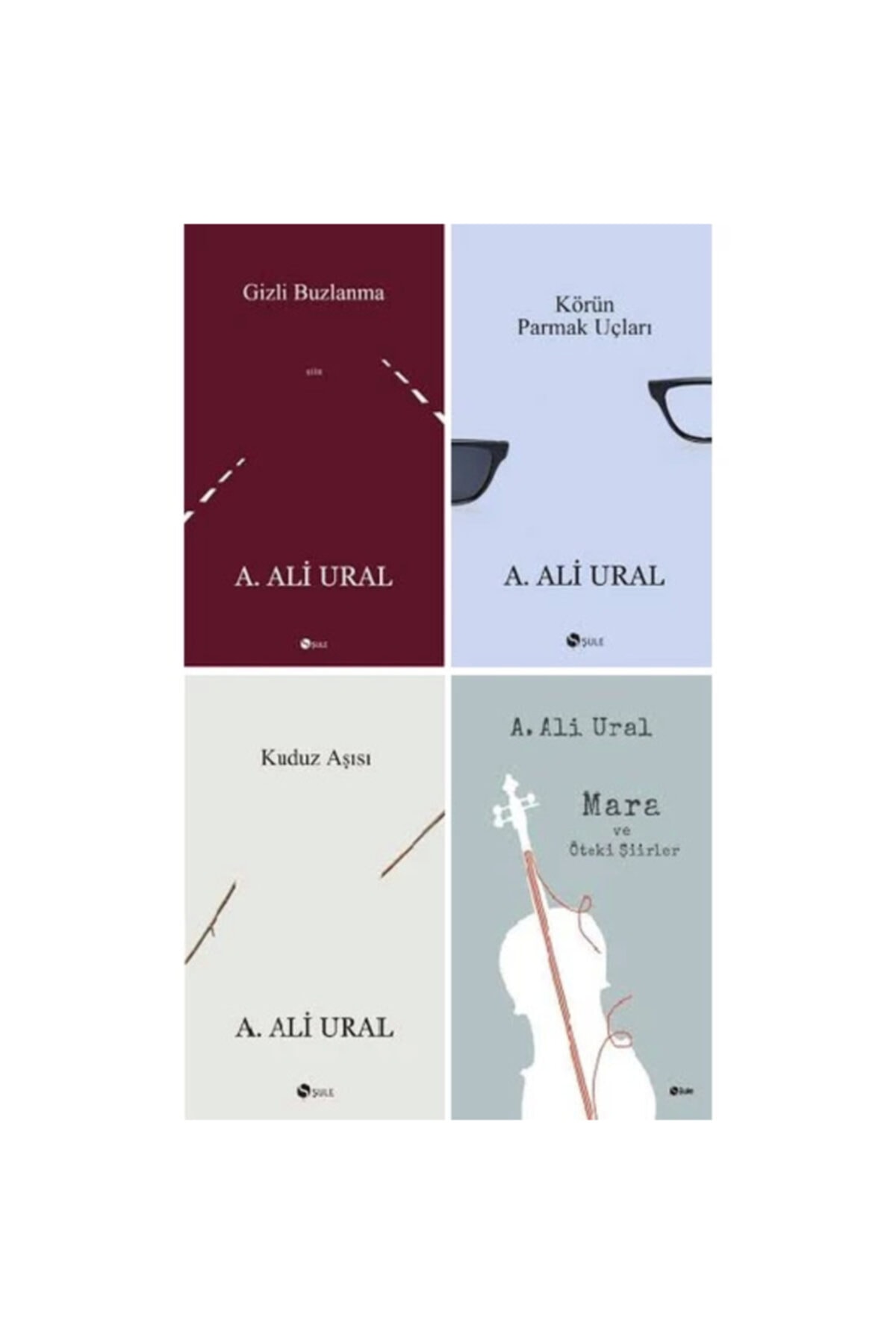 Şule Yayınları A. Ali Ural 4 Kitap Şiir Seti