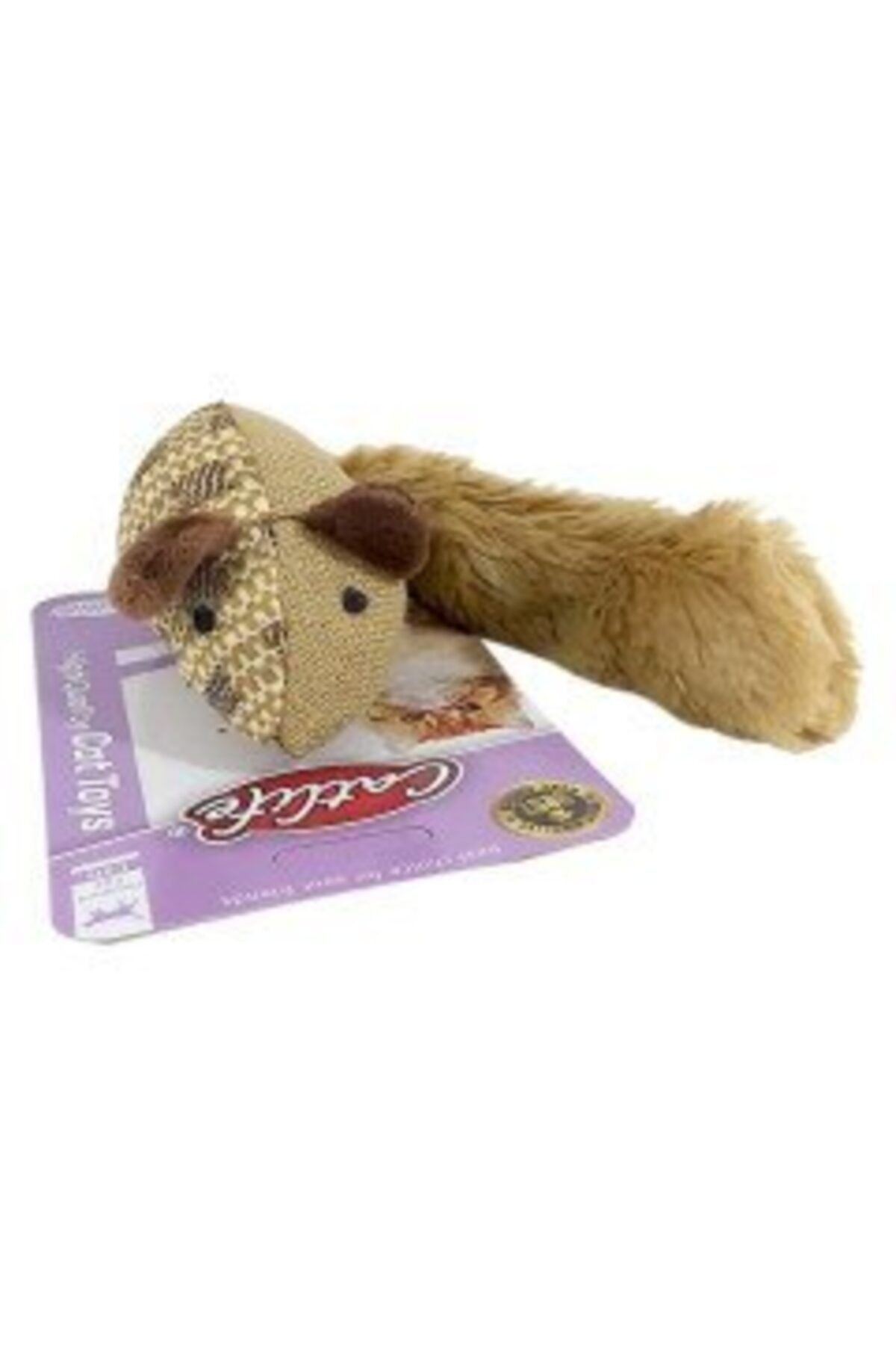 Catlife Kediler Için Uzun Peluş Kuyruklu Fare