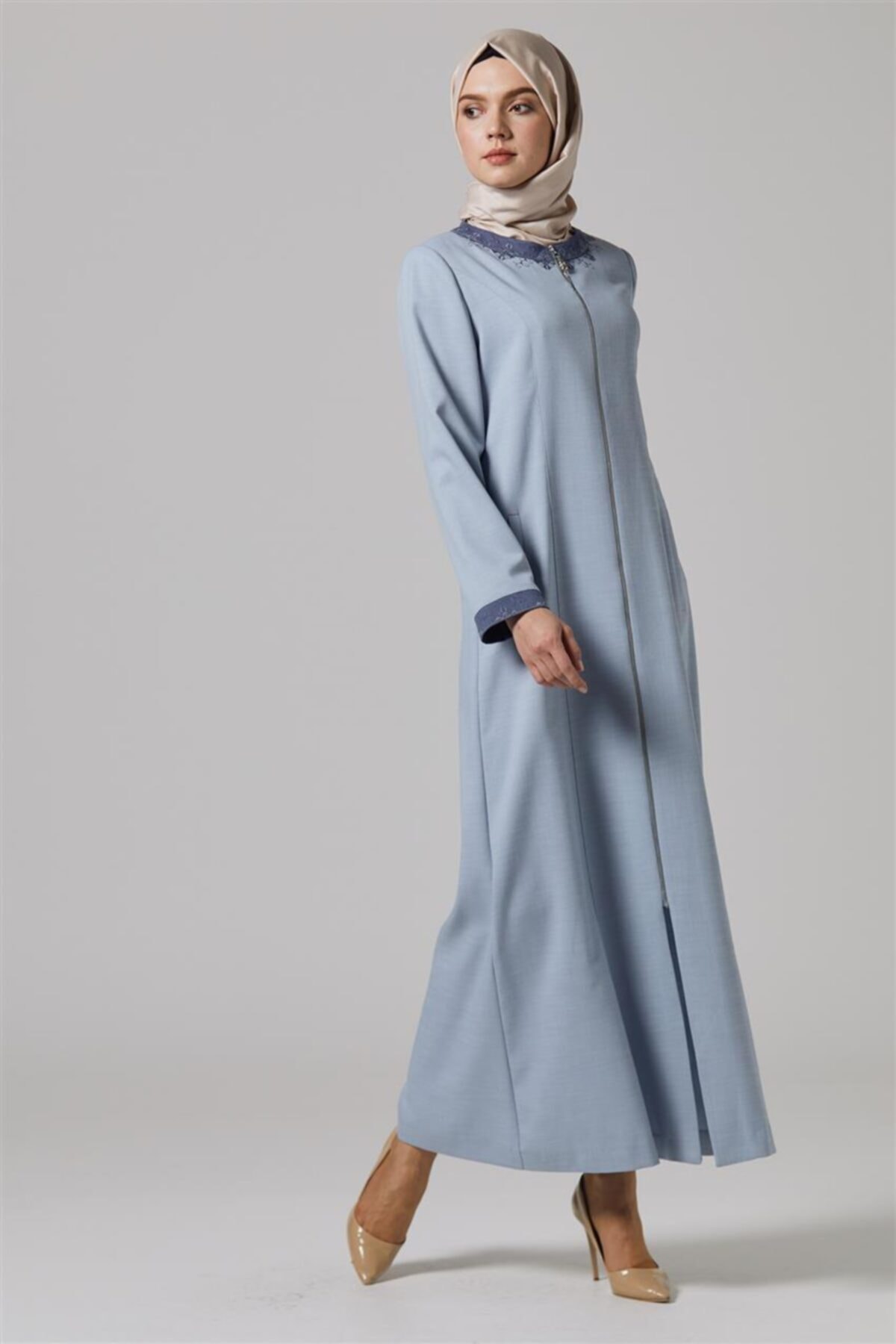 Doque Garnili Mavi Pardesü