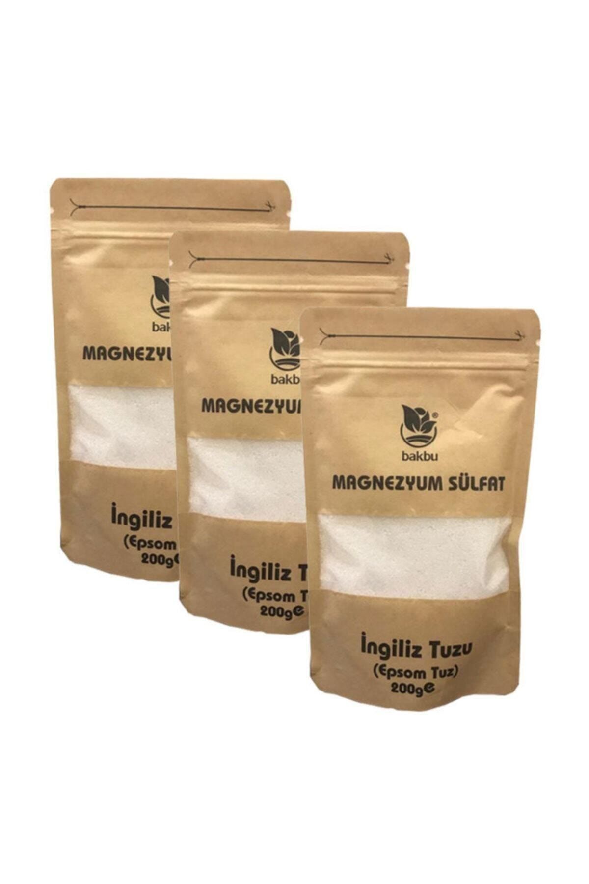 Başak Baharat Magnezyum Sülfat Ingiliz Tuzu Toz 200 Gr 3lü