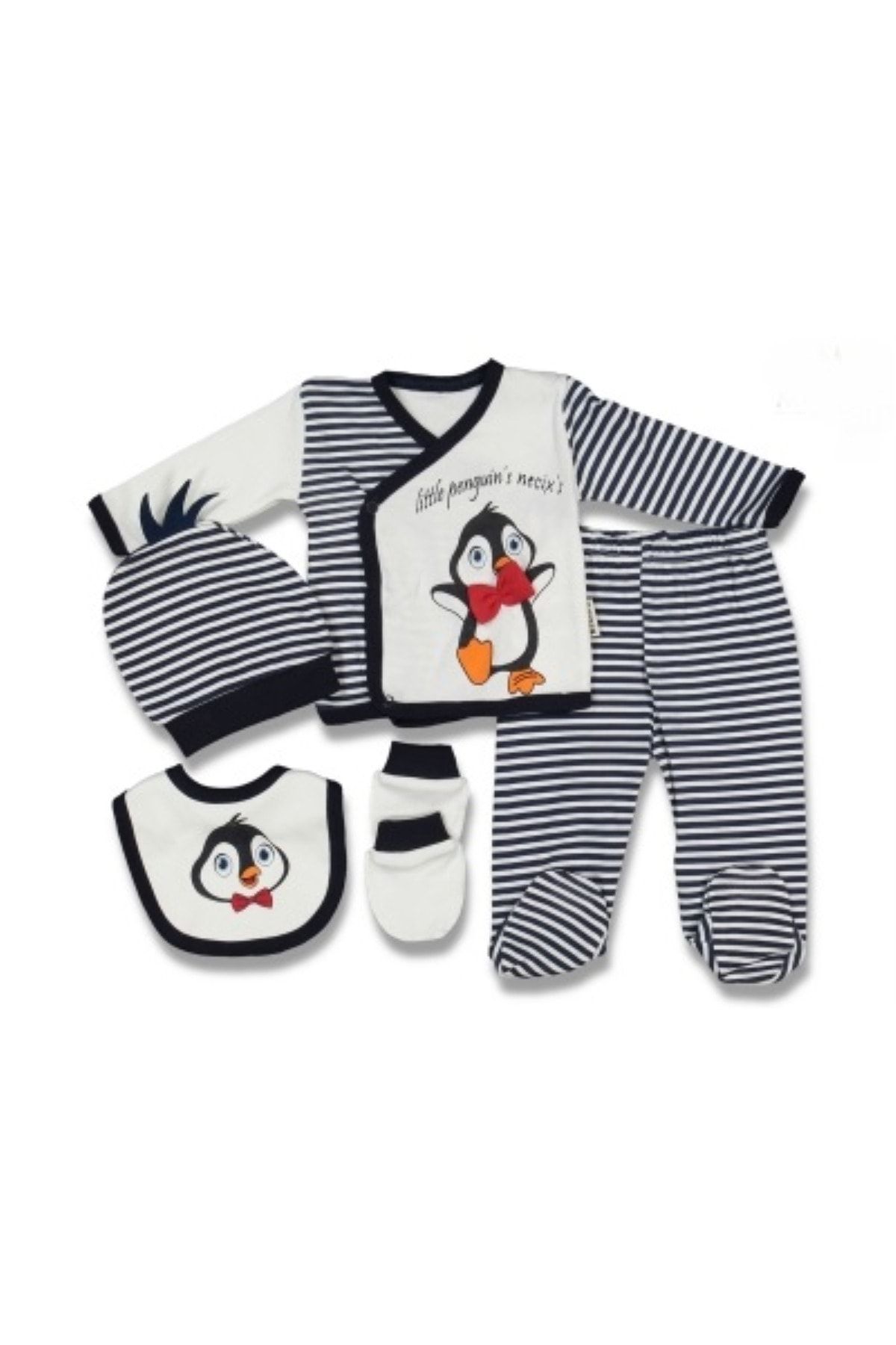 Necix's Penguen Beşli Set Lacivert