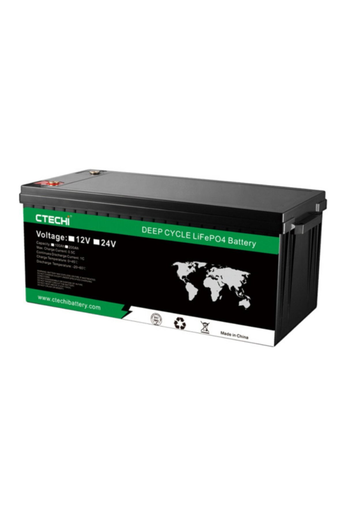 CTECHI 100 Ah 48 V Lityum Akü