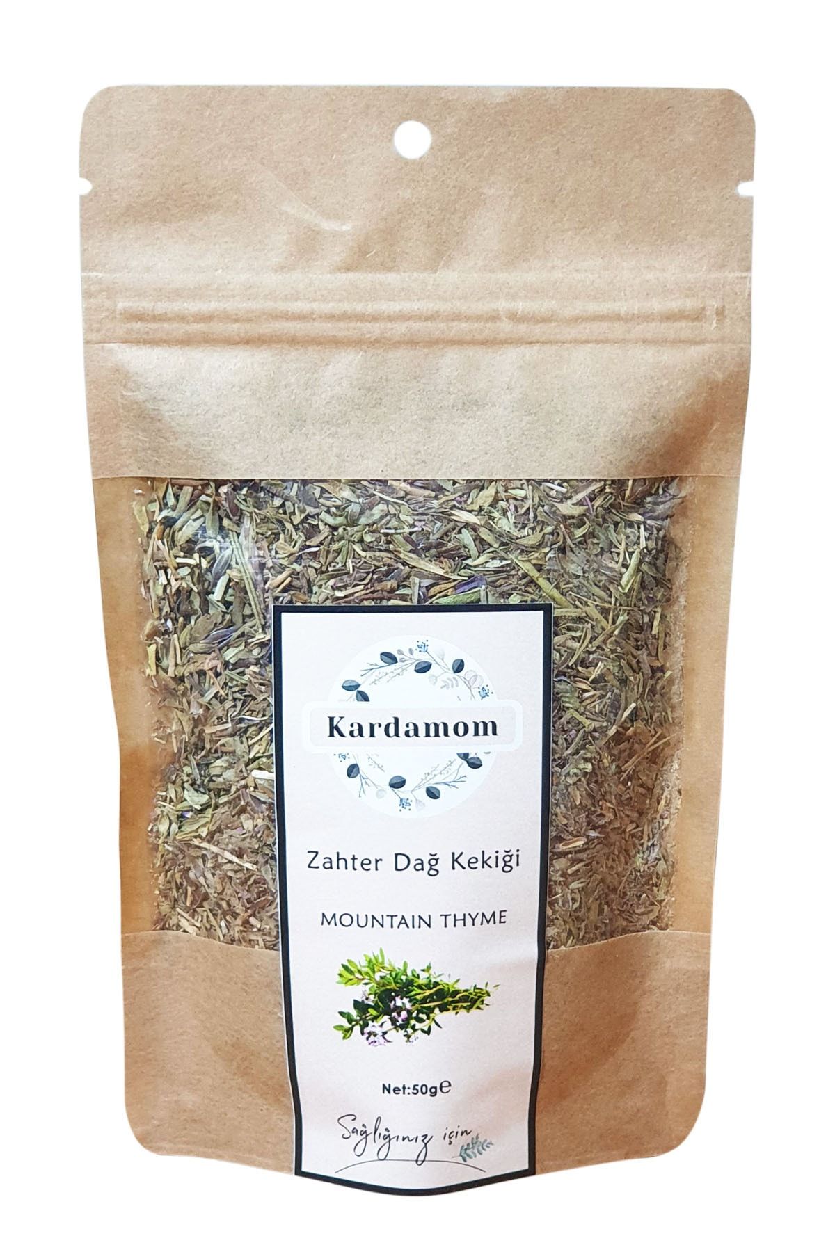Kardamom Organik Dağ Kekiği Zahter 50g