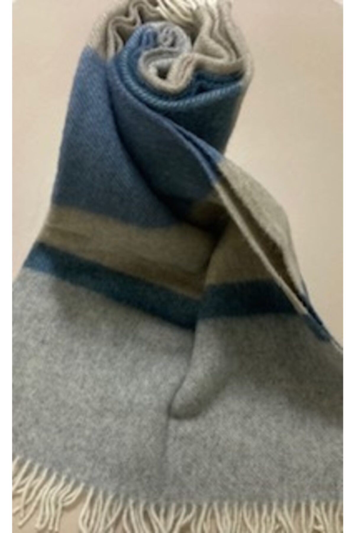 Sesli %100 Saf Yün Scotch Dizlik - Tv Battaniye 130x170 Scotch Yün Battaniye - % 100 Saf Yün - Wool