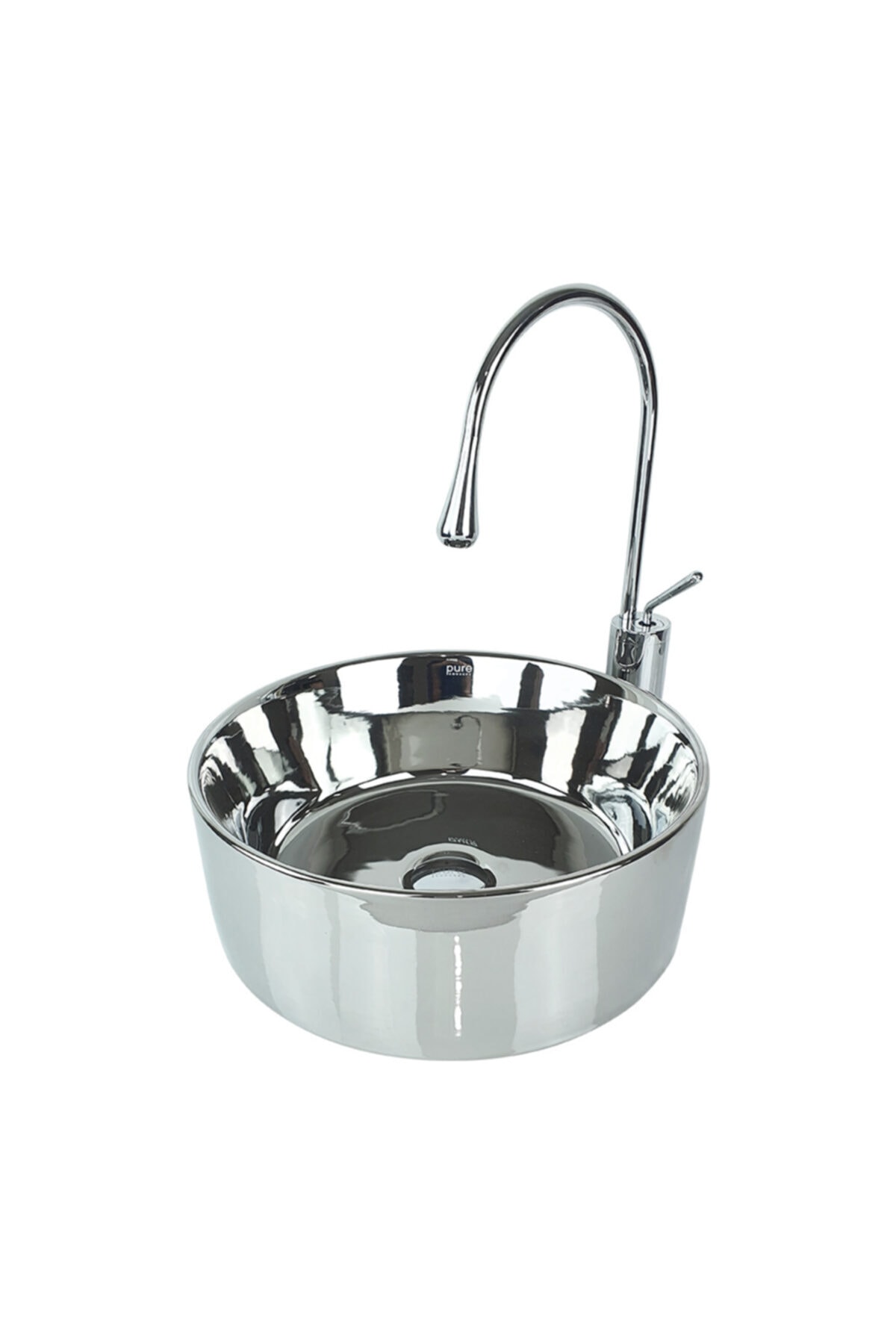 Pure Concept Pot Platin Çanak Lavabo