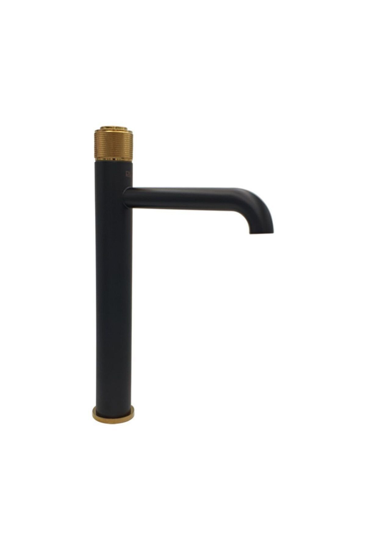 Pure Concept Style Mat Siyah Gold Çanak Lavabo Bataryası