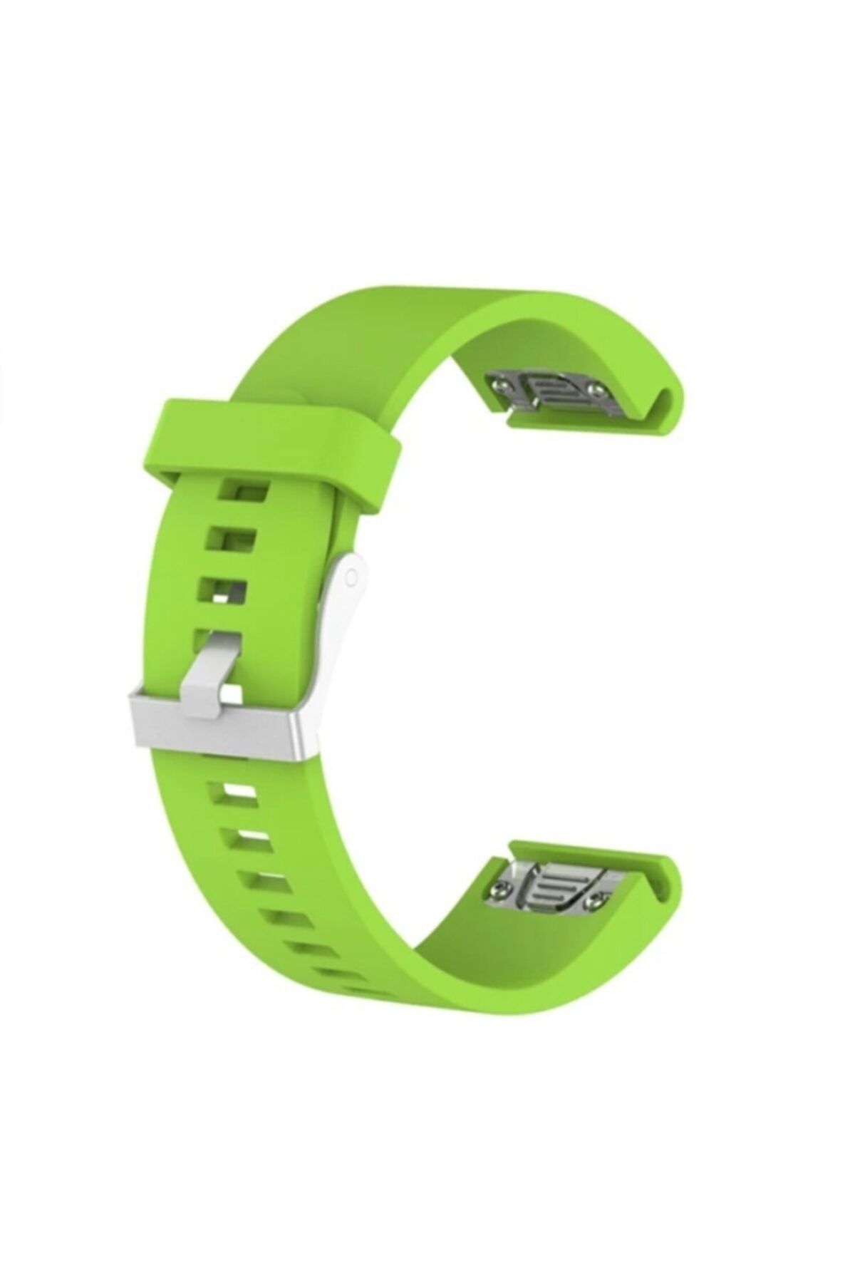 Garmin Bonanza Fenix 3 Hr Akıllı Saat Uyumlu Kayışı Üstün Kalite Silikon (yeşil)