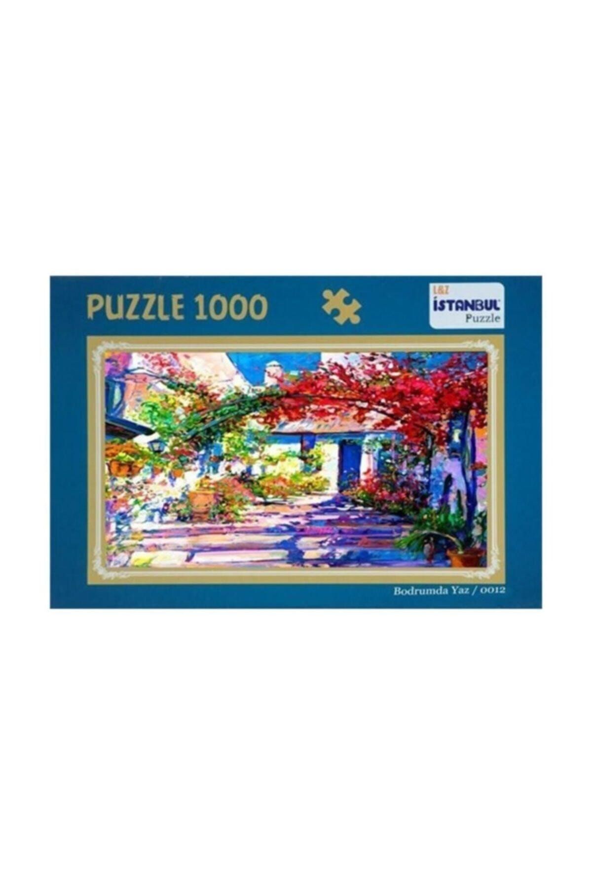 L & Z İstanbul Puzzle Bodrum'da Yaz 1000 Parça Puzzle (48x68)