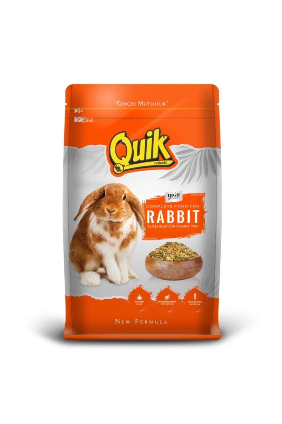 Quik Tavşan Yemi 750 Gr Tekli