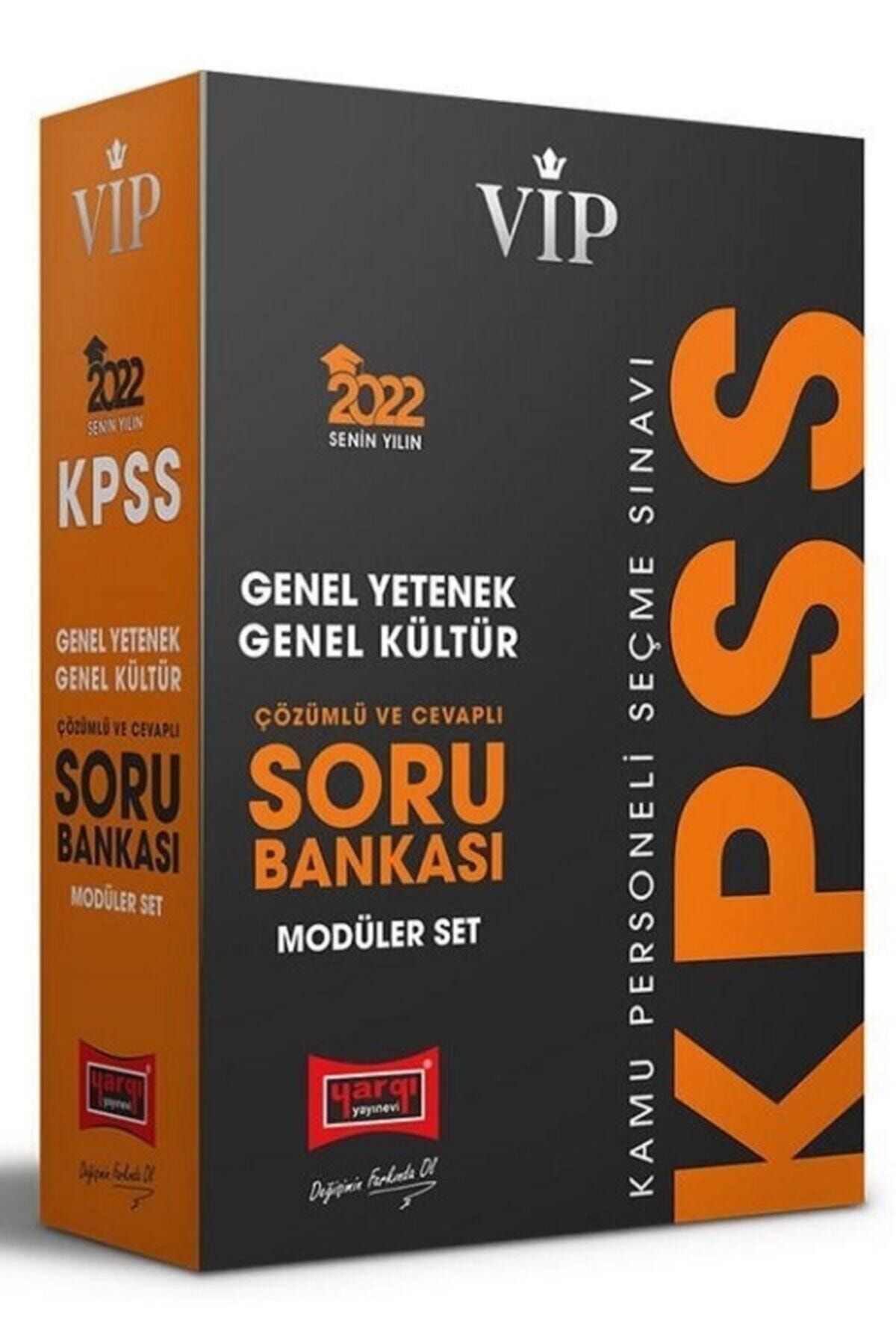Yargı Yayınları Yargı 2022 Kpss Genel Yetenek Genel Kültür Vip Soru Bankası Modüler Set Çözümlü