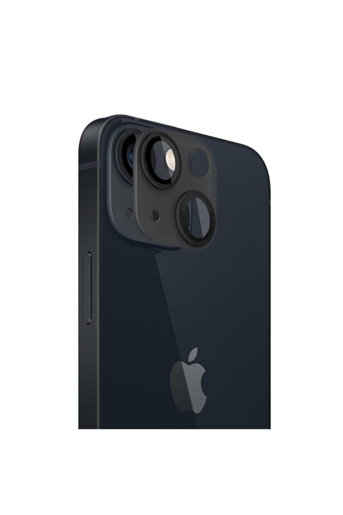 Microsonic Iphone 13 Uyumlu Kamera Lens Koruma Camı V2 Siyah
