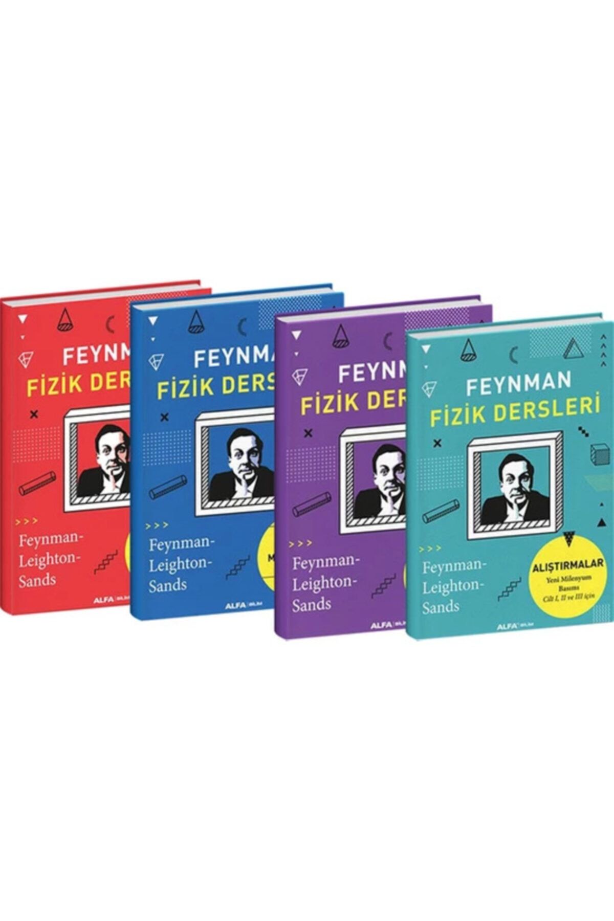 Alfa Yayınları Feynman Fizik Dersleri 4 Kitap Set