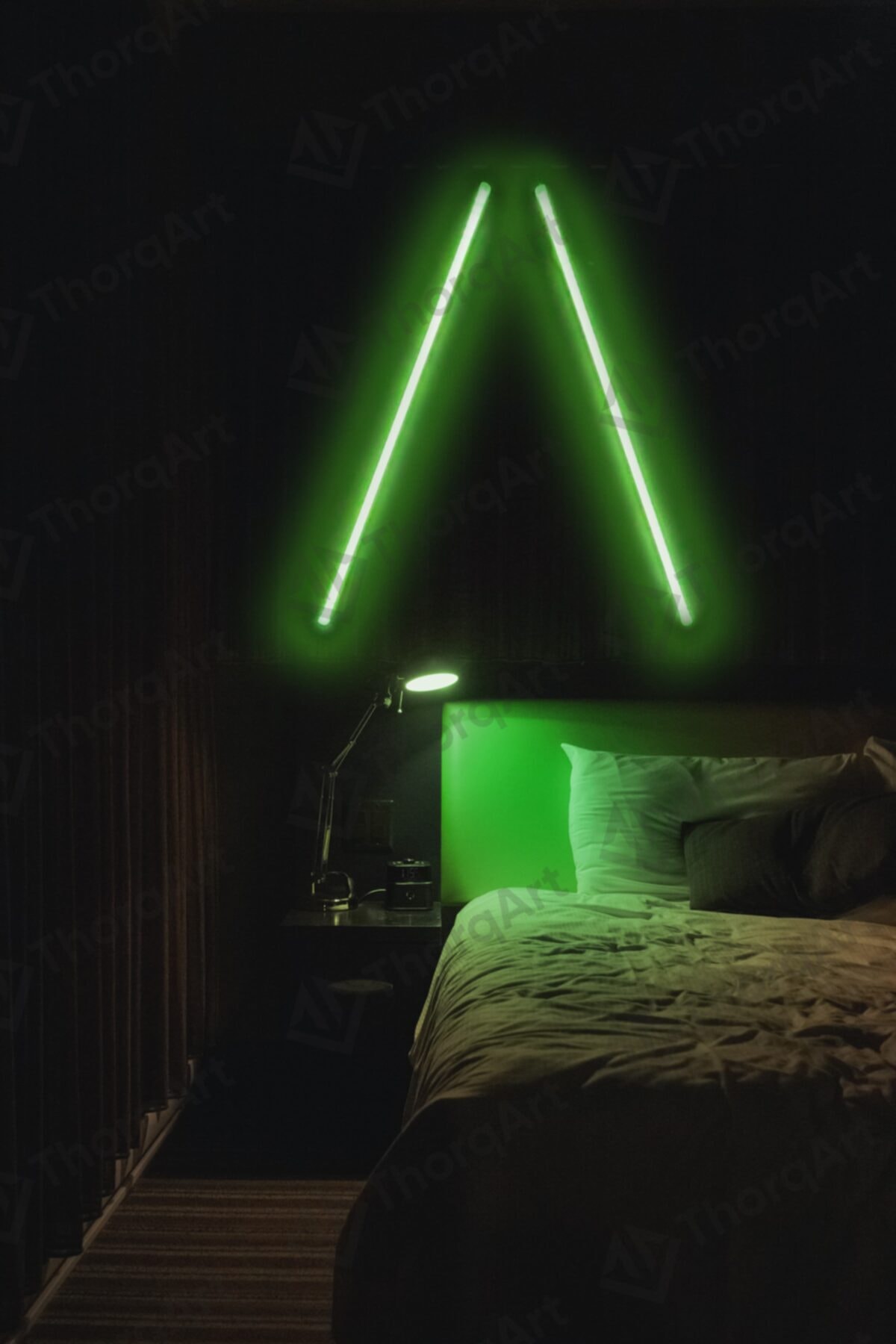 thorqtech Duvara Monte 1 Metre X 2 Li Set Aydınlatma Sistemi Full Rgb Renk - Lambader