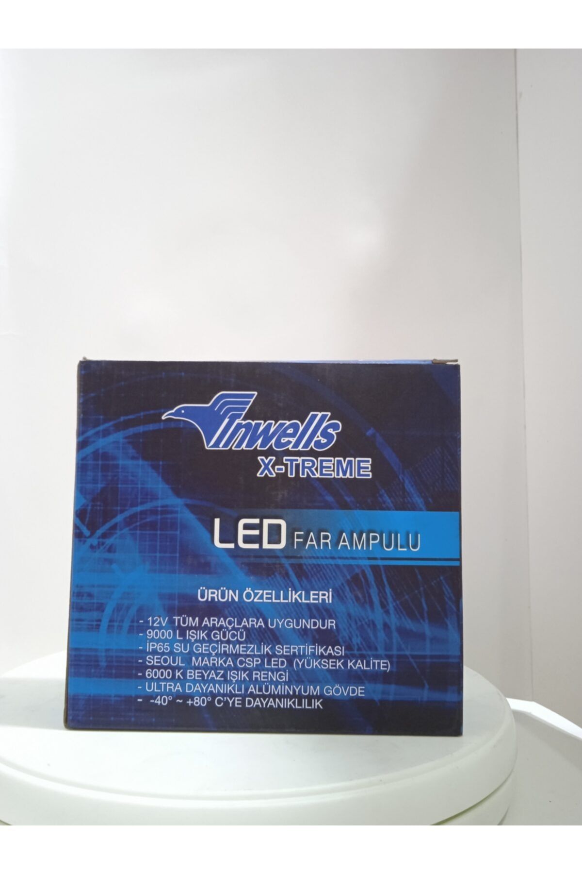 Inwells H1 Yeni Nesil Metal Turbo Led Xenon Ampul Seti 6500K