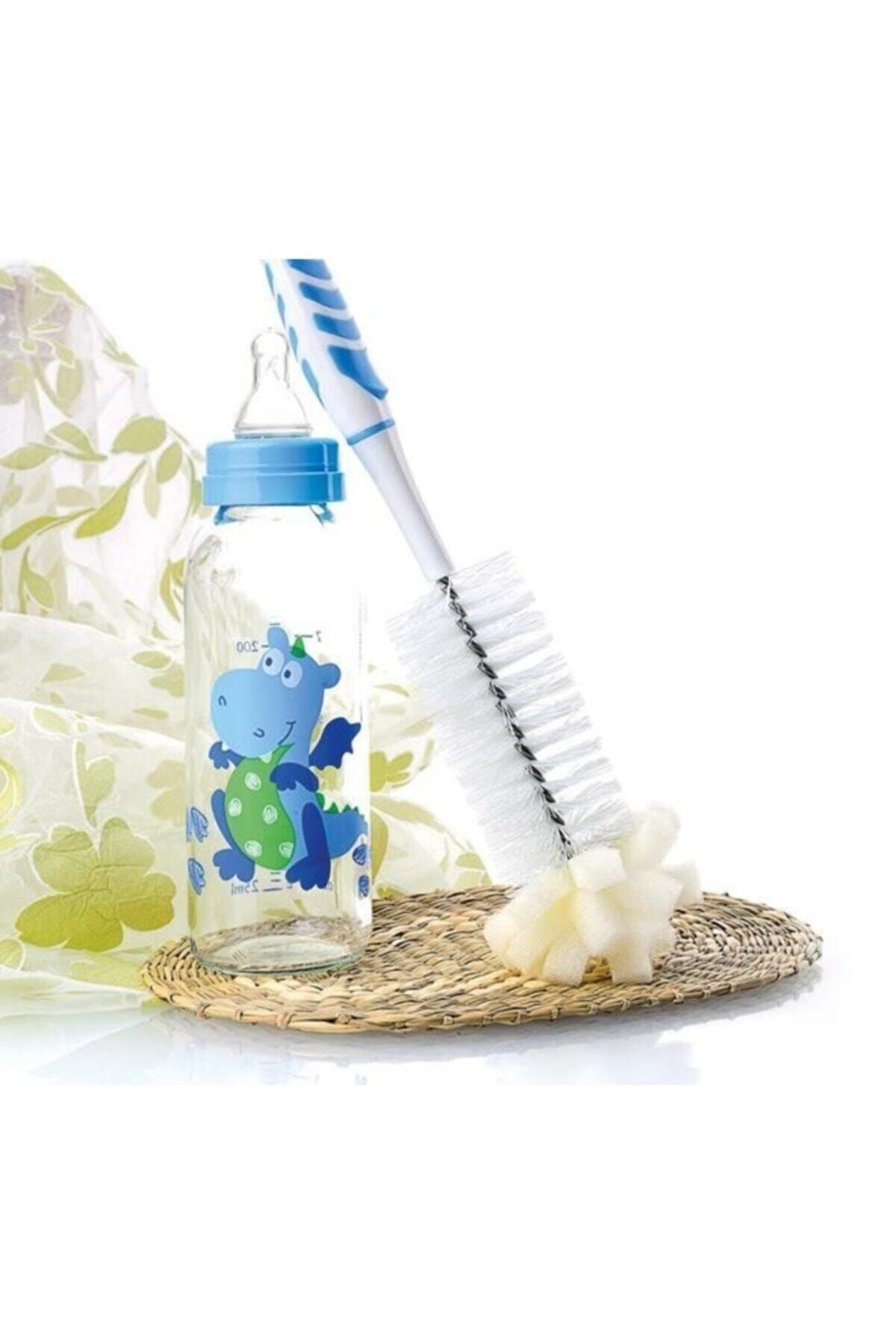 ZUZU MADE Softon Şişe Biberon Fırçası Beyaz