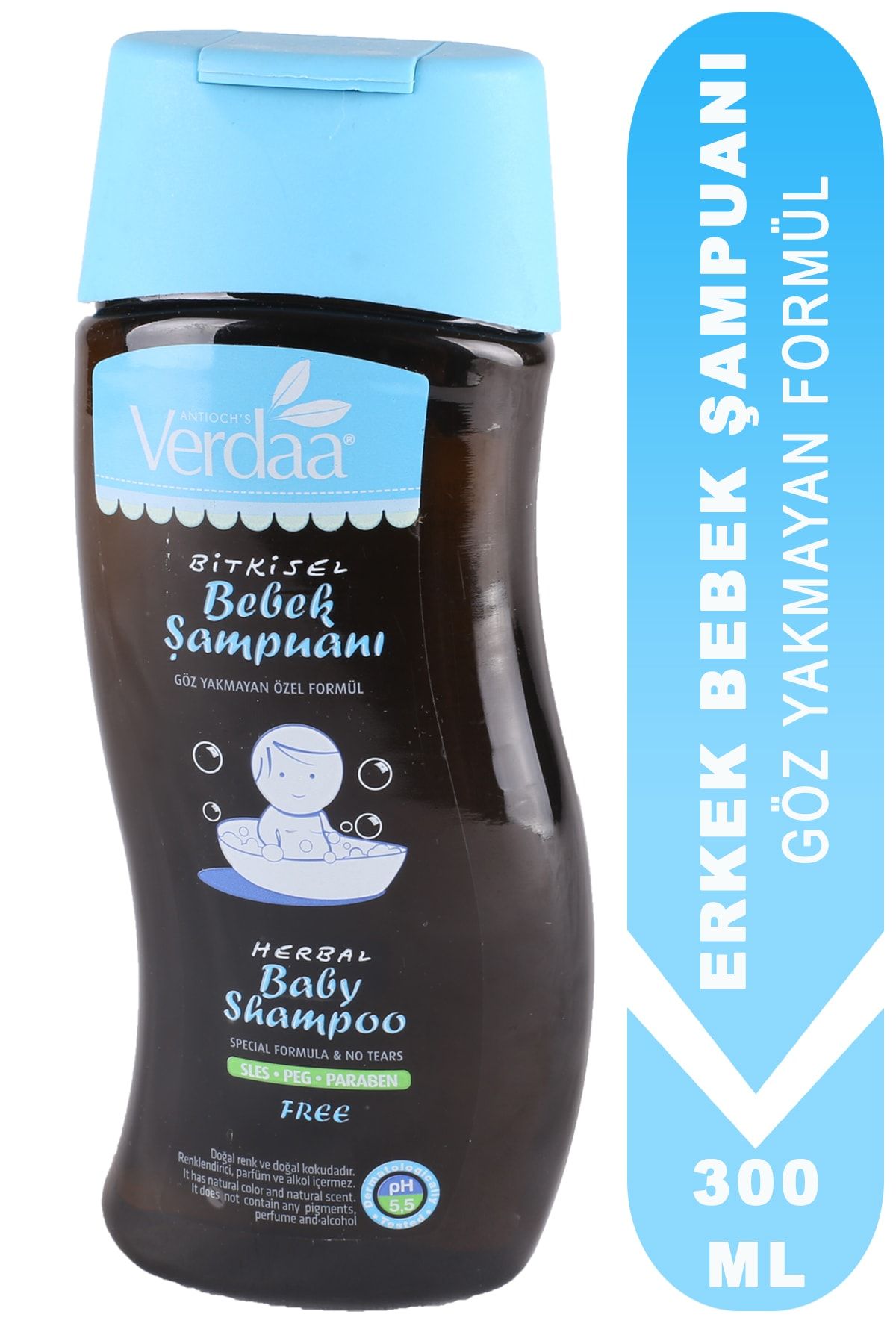 Antioch's Verdaa Bitkisel Bebek Şampuan Erkek Ph 5.5 300 ml