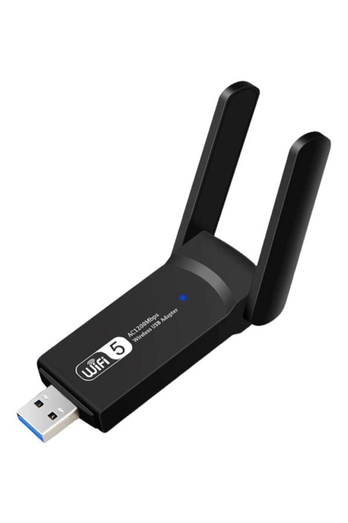 SMARTBLUE Dual Band Usb 3.0 Adaptör Kablosuz Wifi Alıcı 1200 Mbps