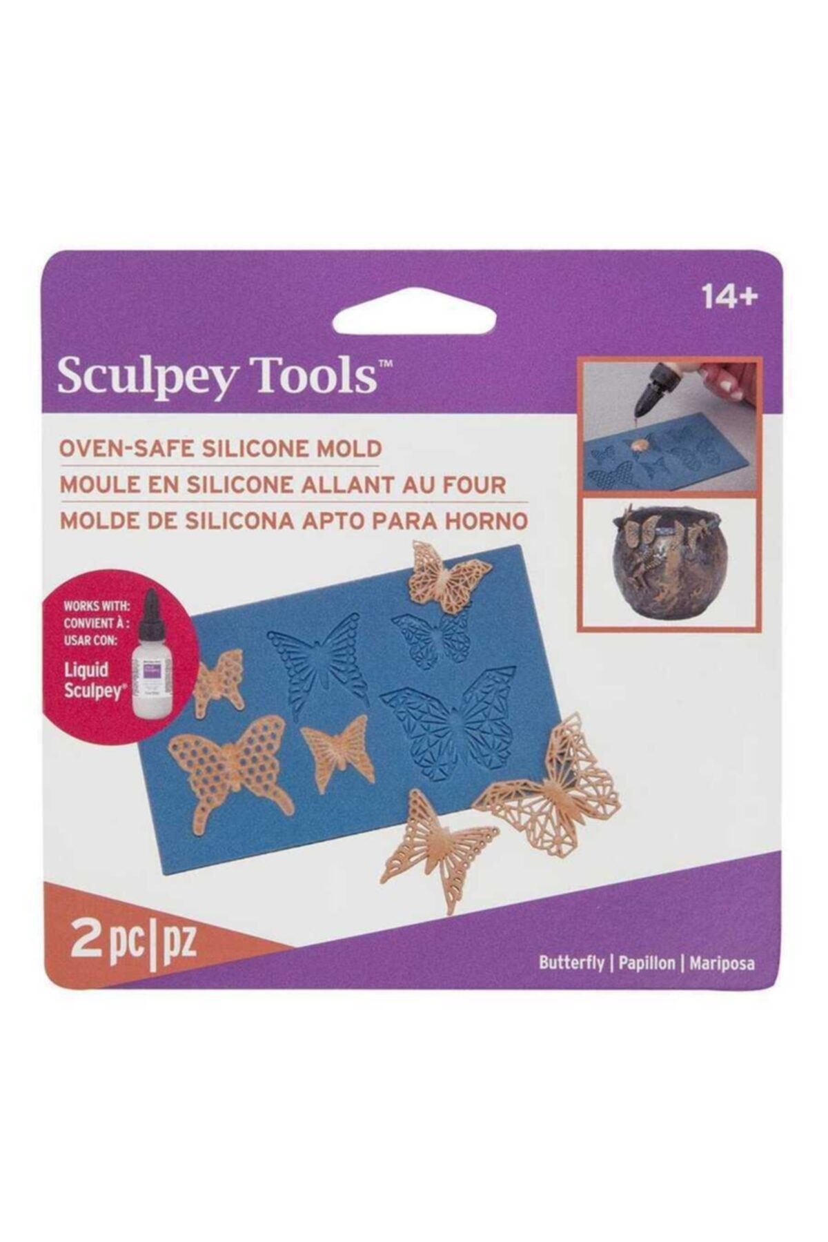 Sculpey Kalıp Geometrik Kelebek