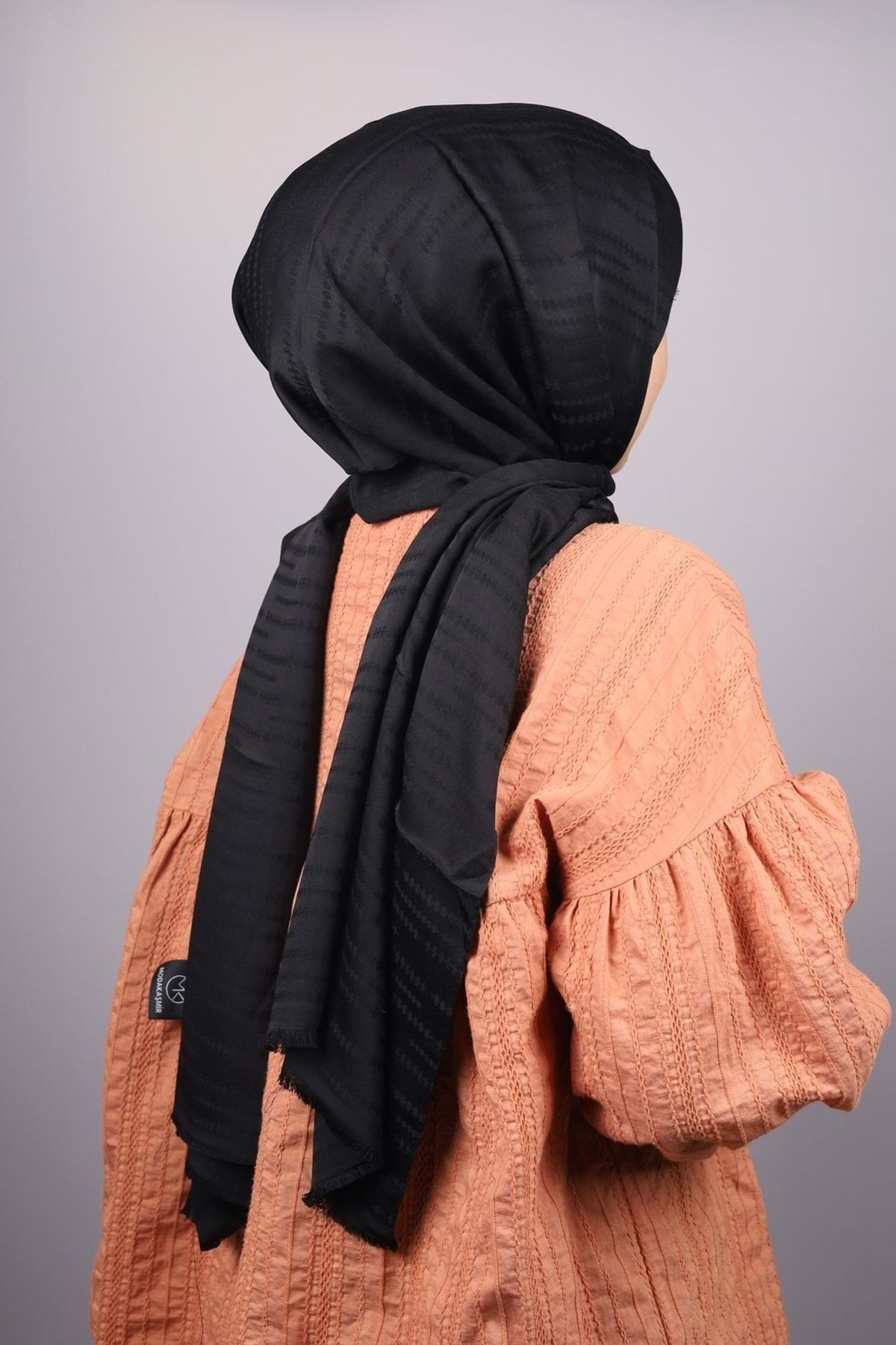 Modakaşmir Moda Kaşmir Ipeksi Jakarlı Şal - Desen-15 - Renk-21