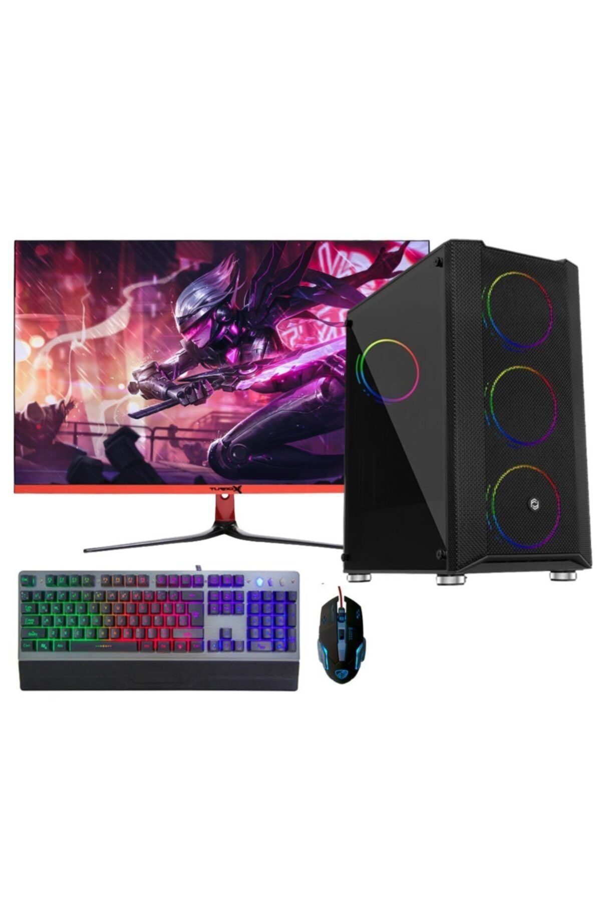 DRAGOS DRx23 Ryzen 5 3600 8GB Ram 256GB SSD 500GB HDD 4GB RX550 27\